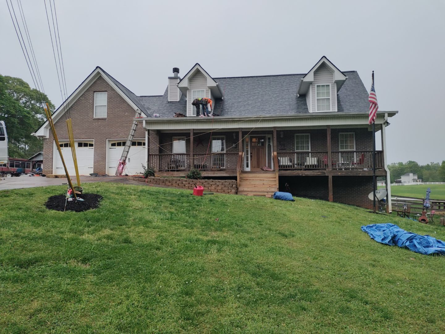 Residential Roofing Installation using Owens Corning by Inspector Roofing and Restoration