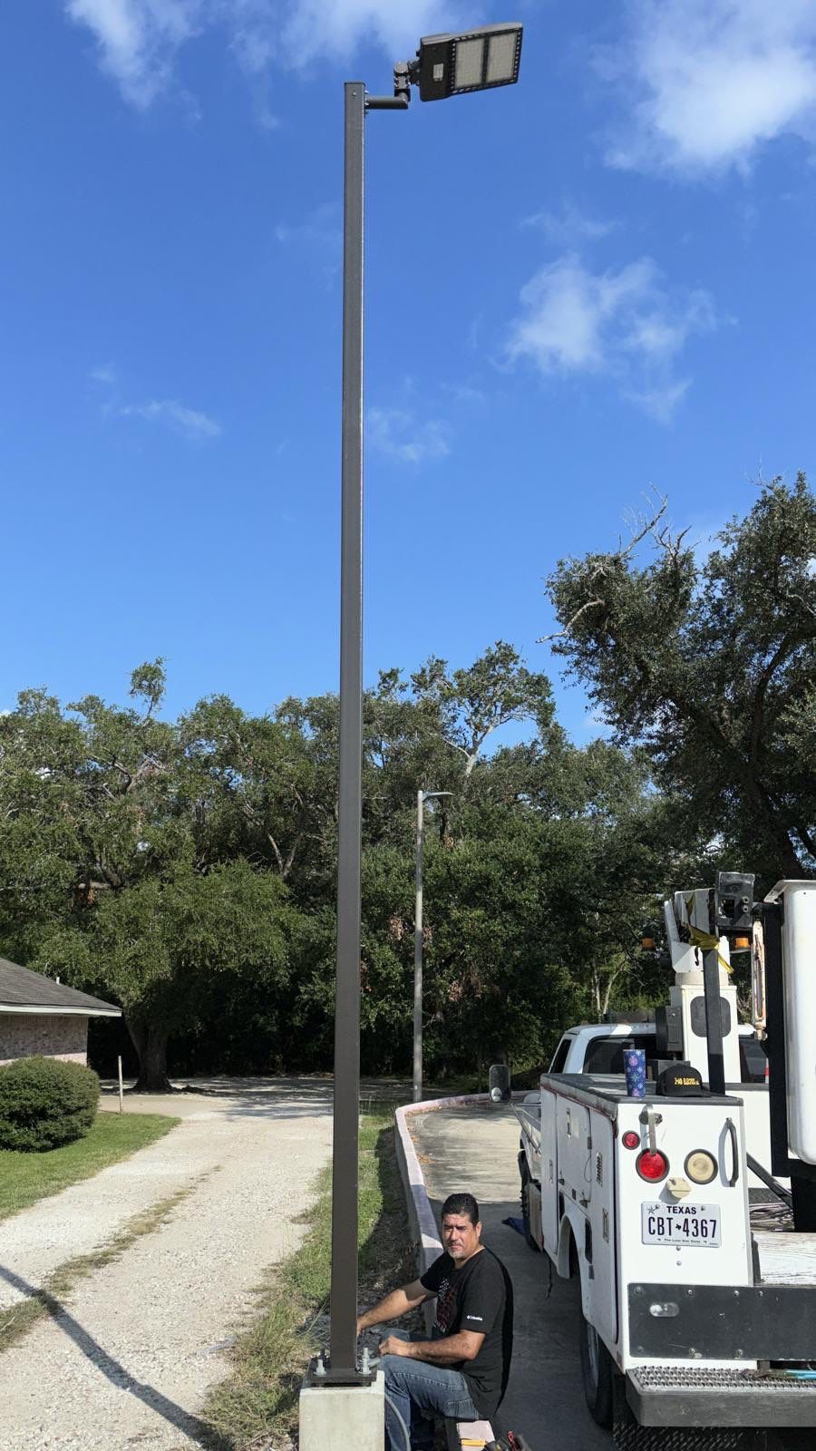 Rebecca Macias — Commercial Concrete Repair & Light Pole Restoration by Texas Urban Elements