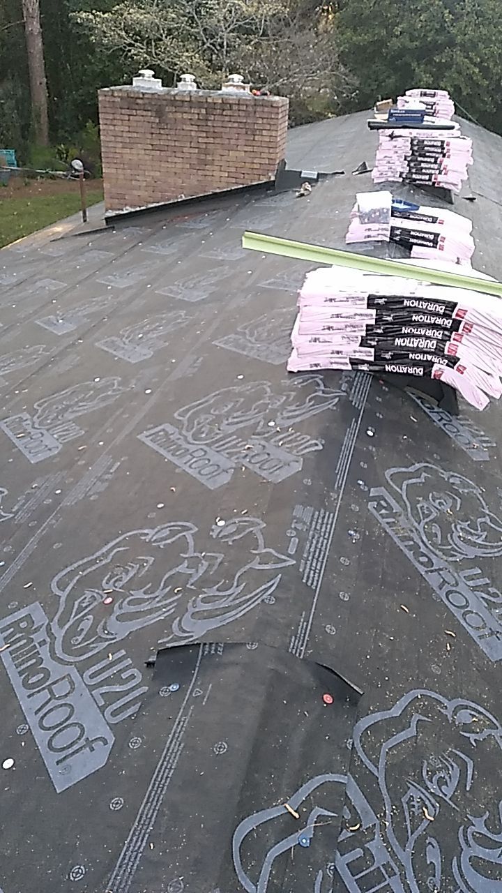 Residential Roofing Installation using Owens Corning Duration-Harbor Blue  by Indigo State Roofing