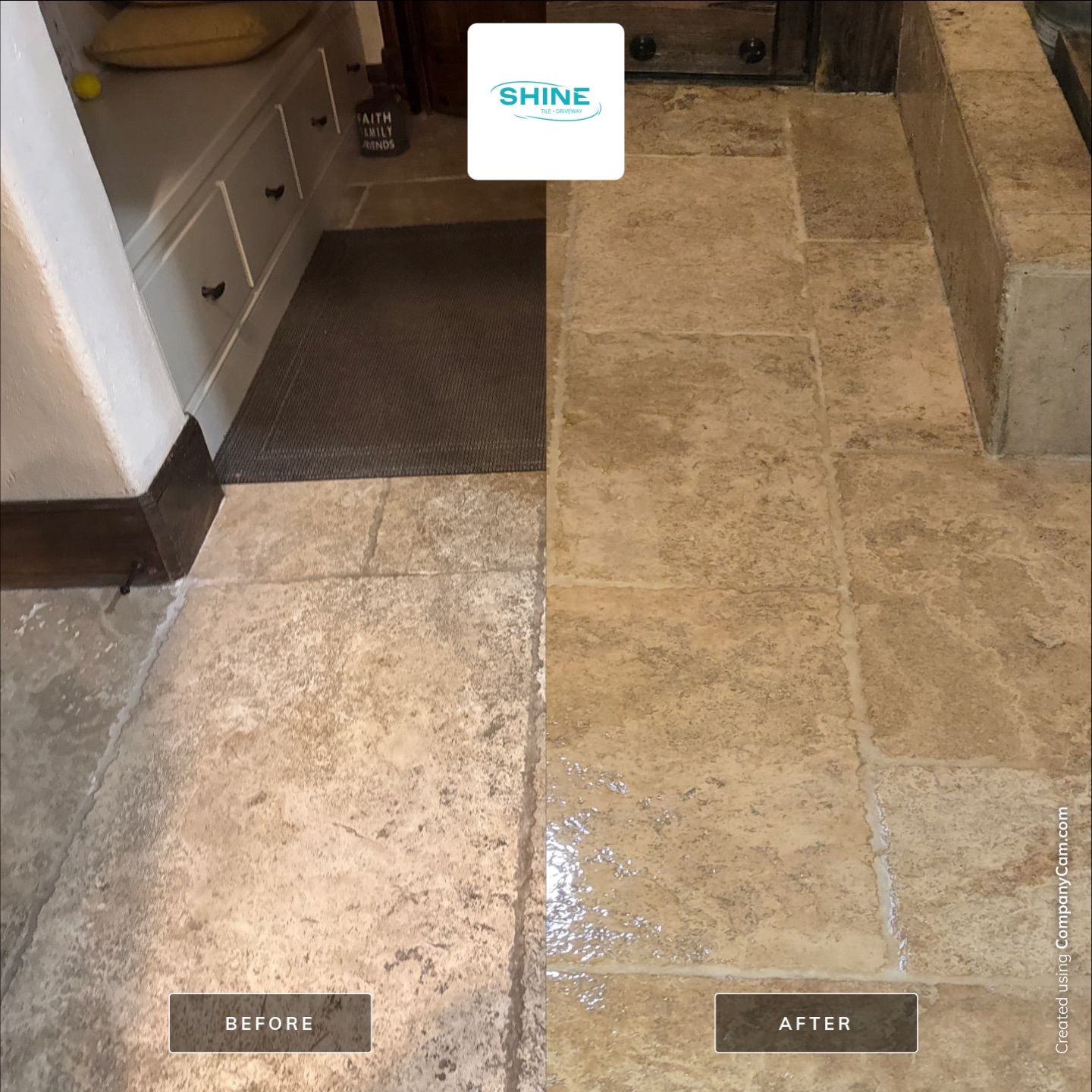 Project in Boerne by SHINE Tile and Grout Cleaning