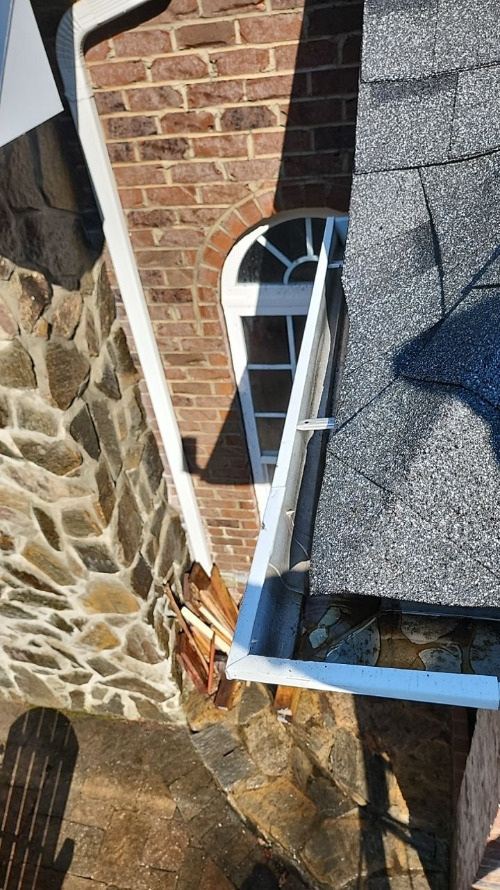 Gutter guard instalation  by Power Wash Masters LLC