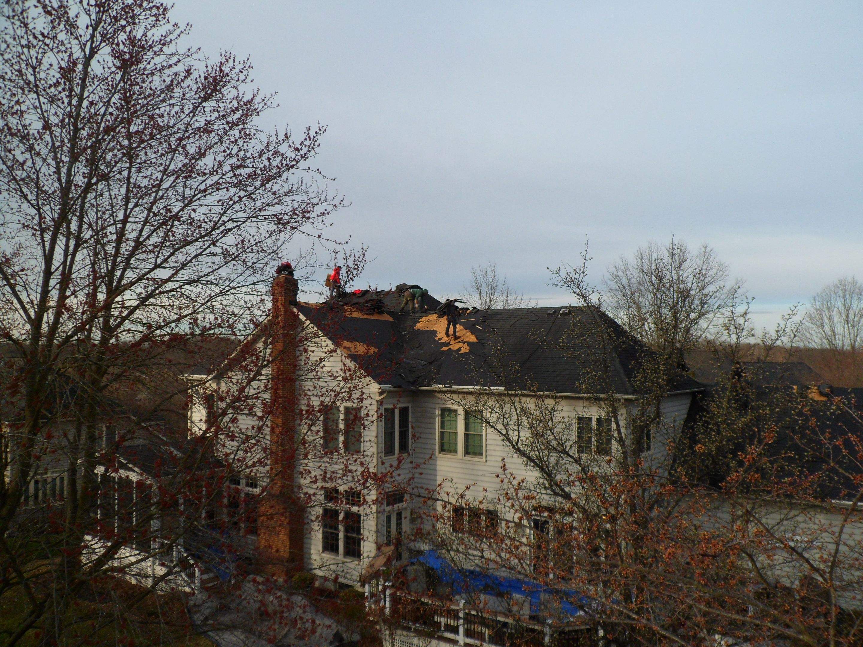 New Roof Installation & New Gutters and downspouts  by Alpha Design Services
