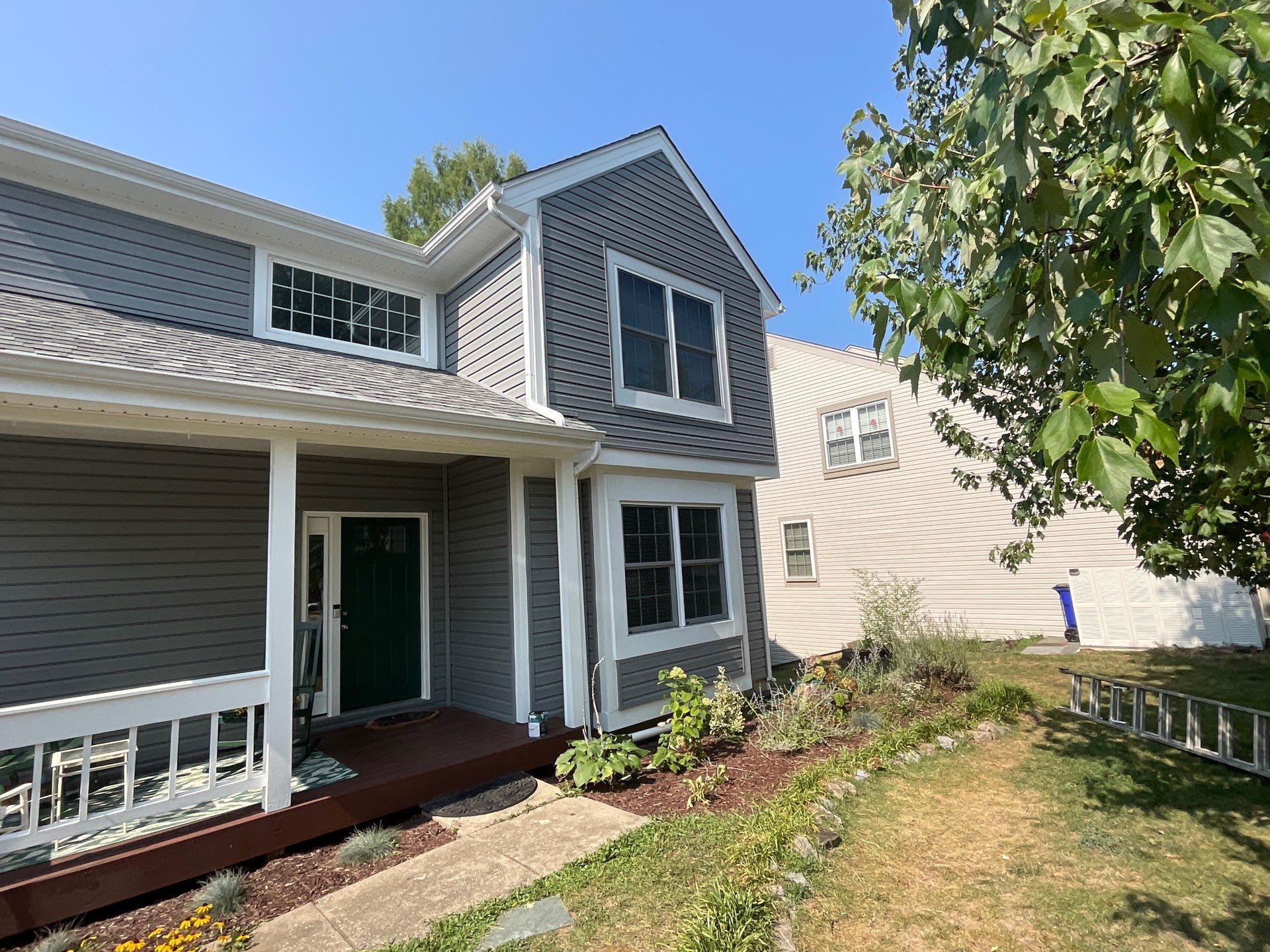 New Prodigy siding with One-piece insulated siding system & Exterior painting   by Alpha Design Services
