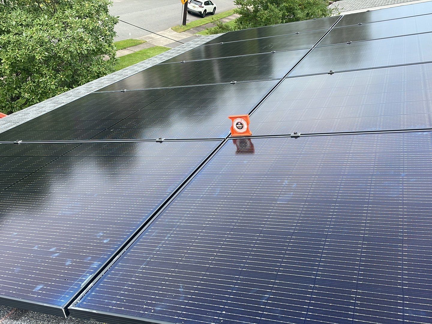 Solar Panel Installation with Exterior Service Change by Infinity Solar Systems