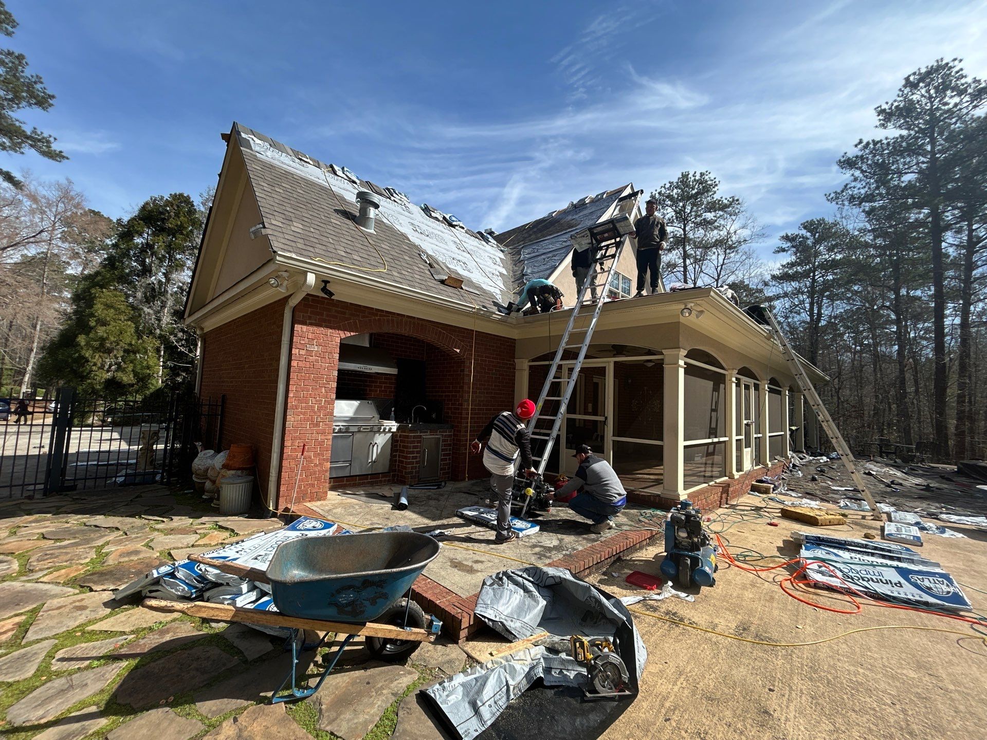 110 squares by Triple J Roofing and Restoration