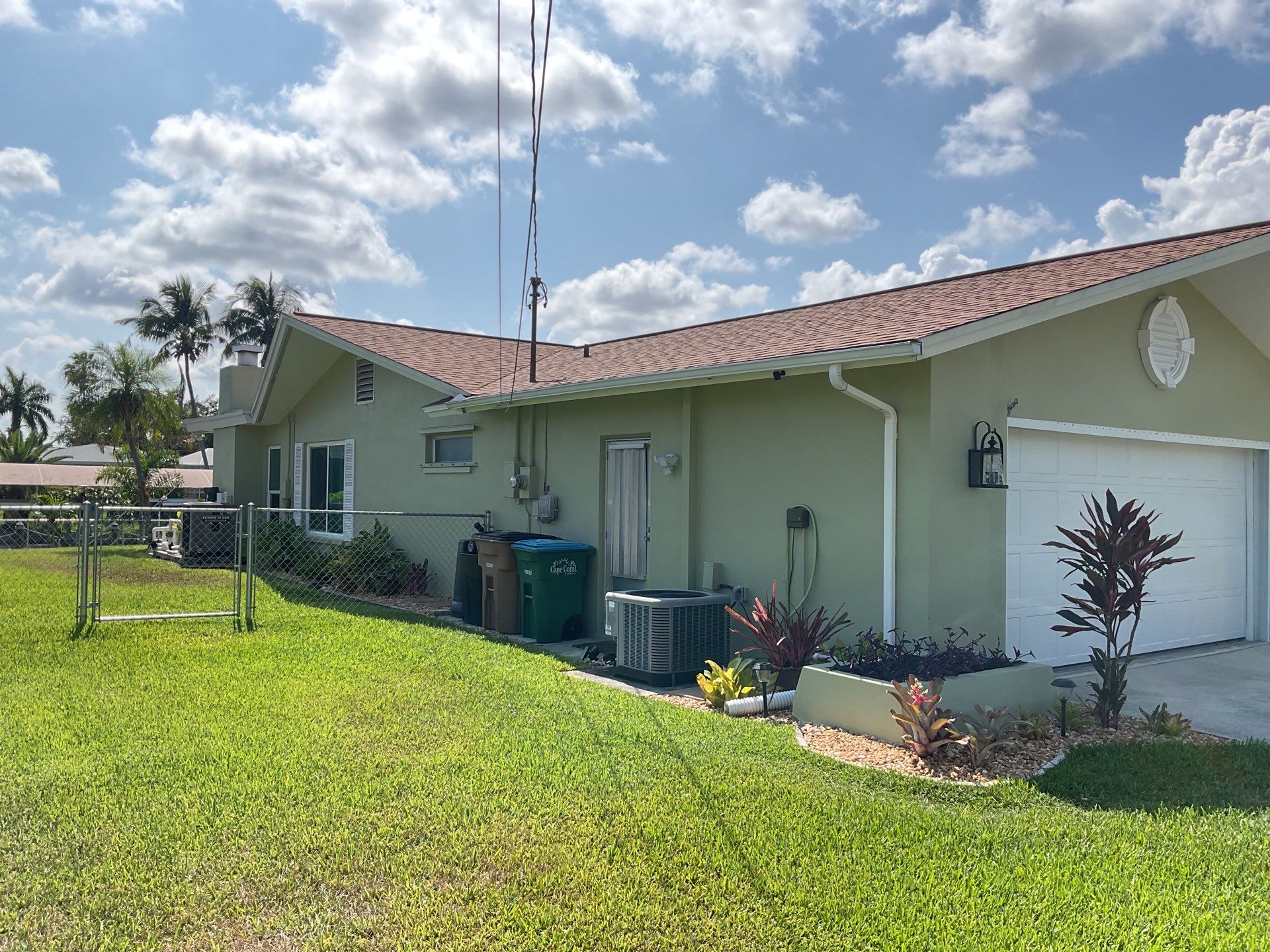 6-Inch Seamless Gutter Installation in Cape Coral FL by Gutter Professors