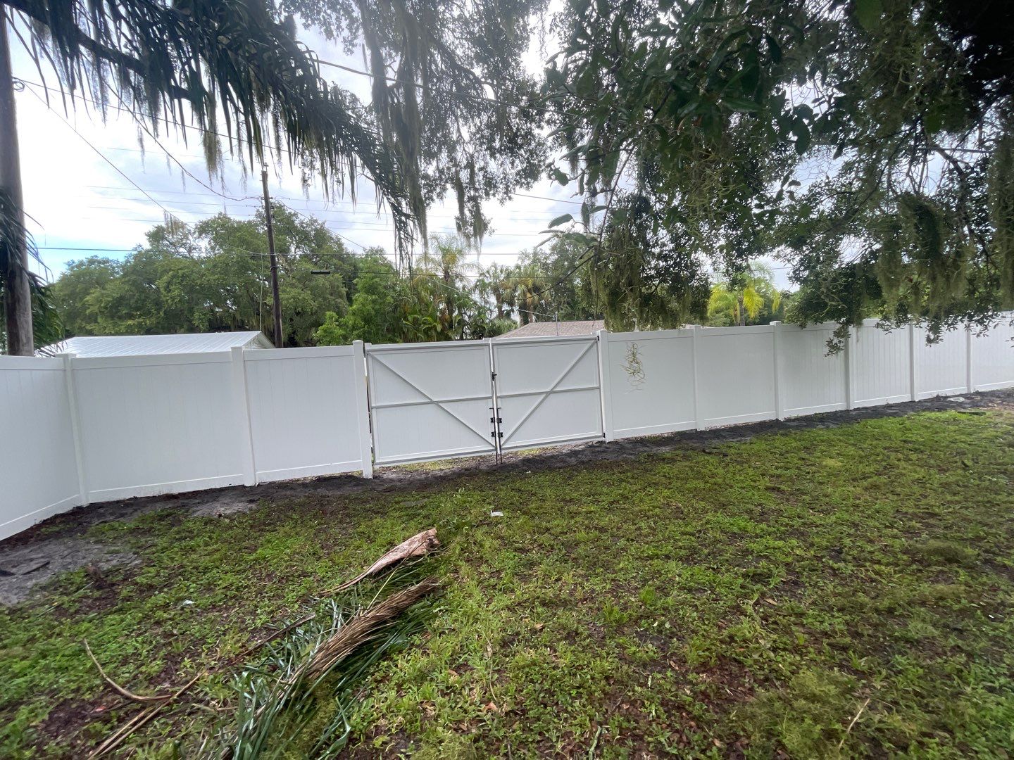 Palmetto, FL 6ft. Tall White Vinyl Privacy Fence  by Asap fence and gates, LLC
