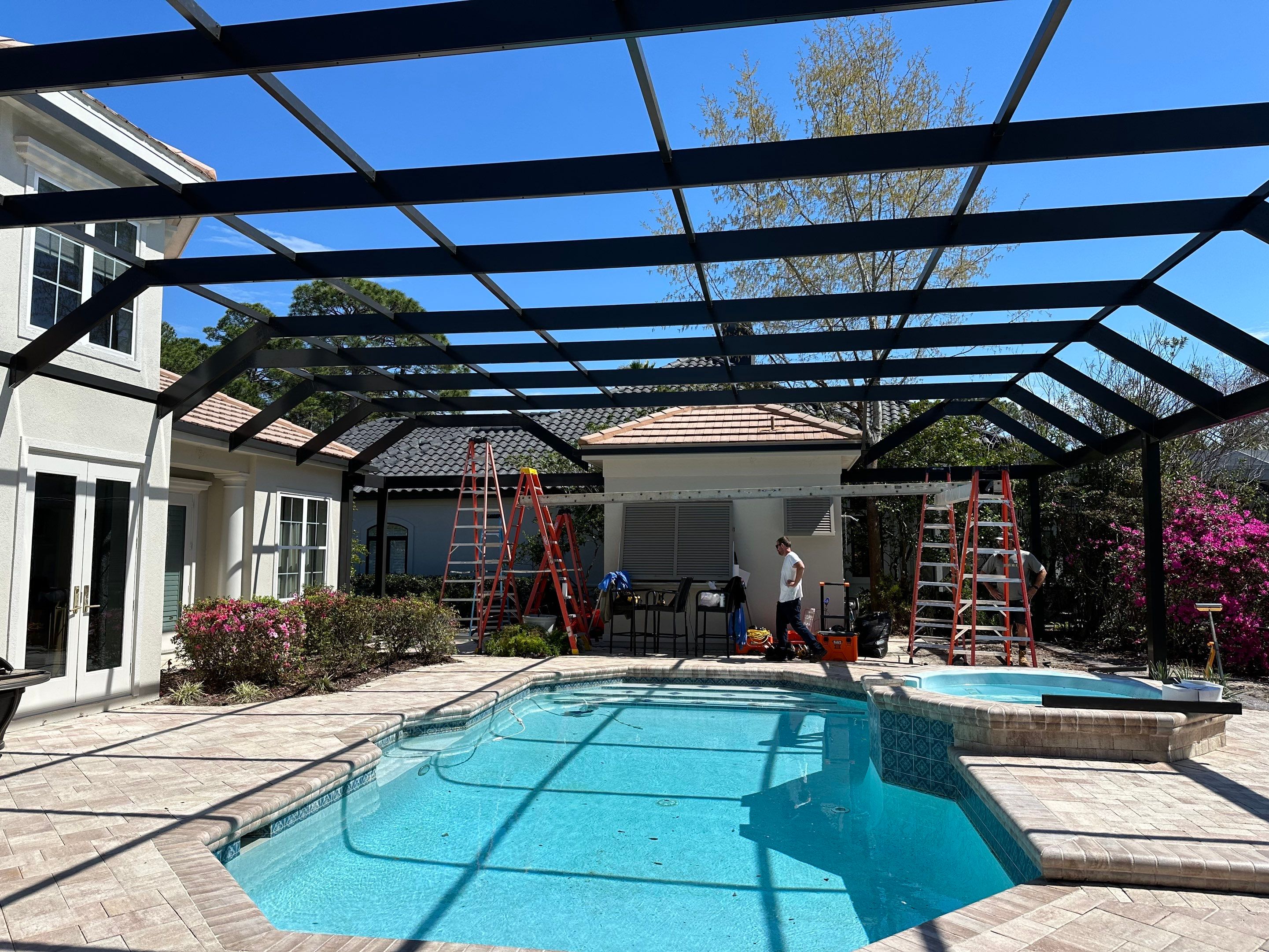 Pool Cover Oasis in Destin by Titan Sunrooms