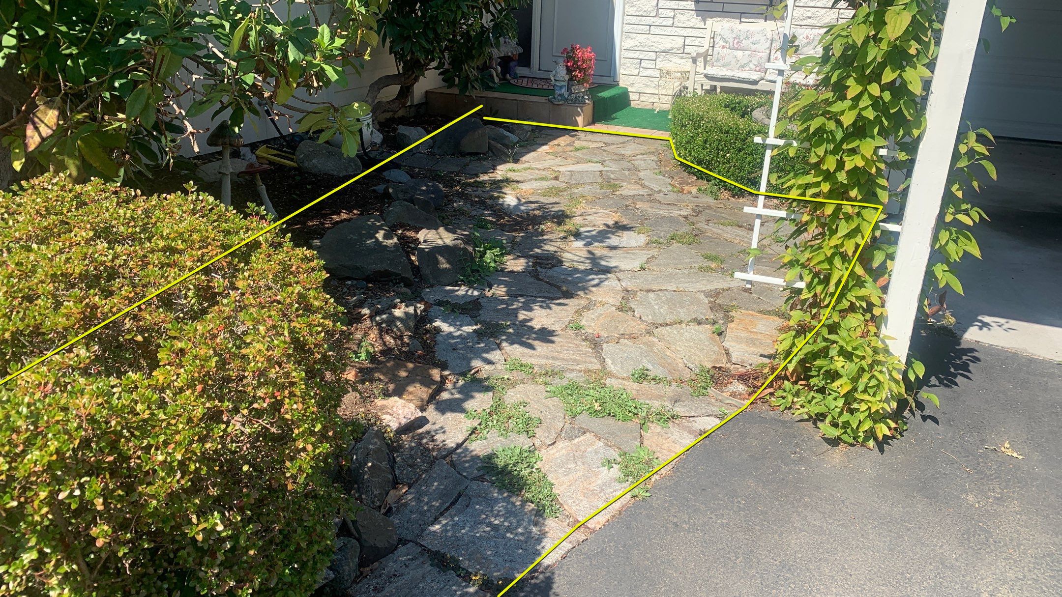 Gisela | Stamped Concrete Walkway  by Jireh Asphalt & Concrete Inc 