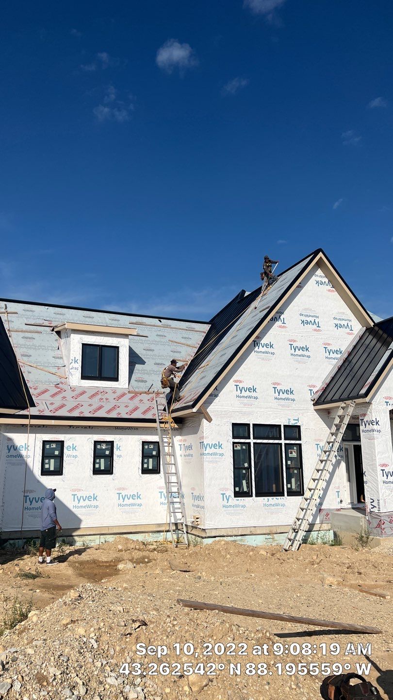 Metal roofing using Standing Seam by Stendahl Services