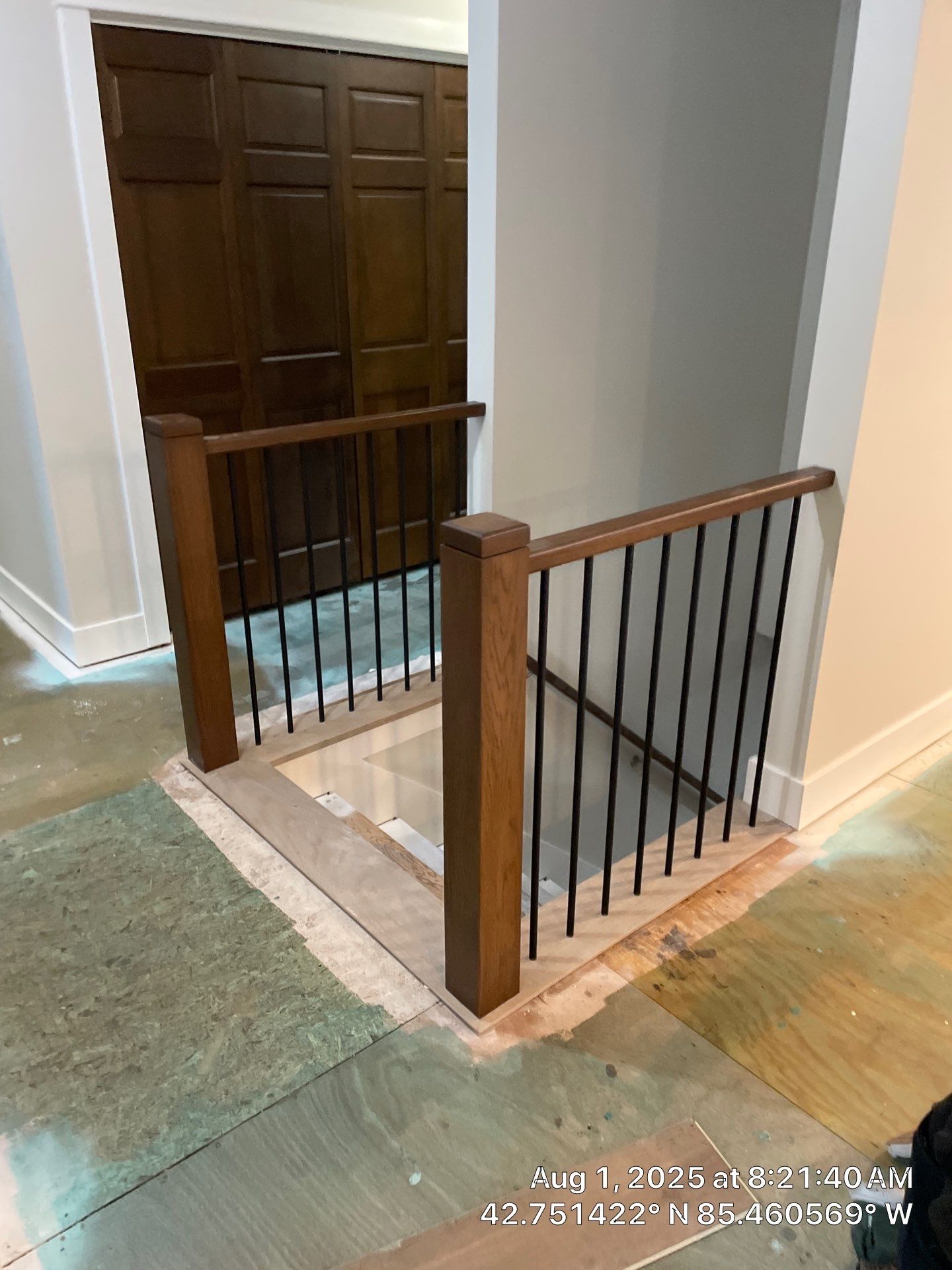 Installation of LVP in Middleville, Michigan by RTBaldwin Hardwood Floors