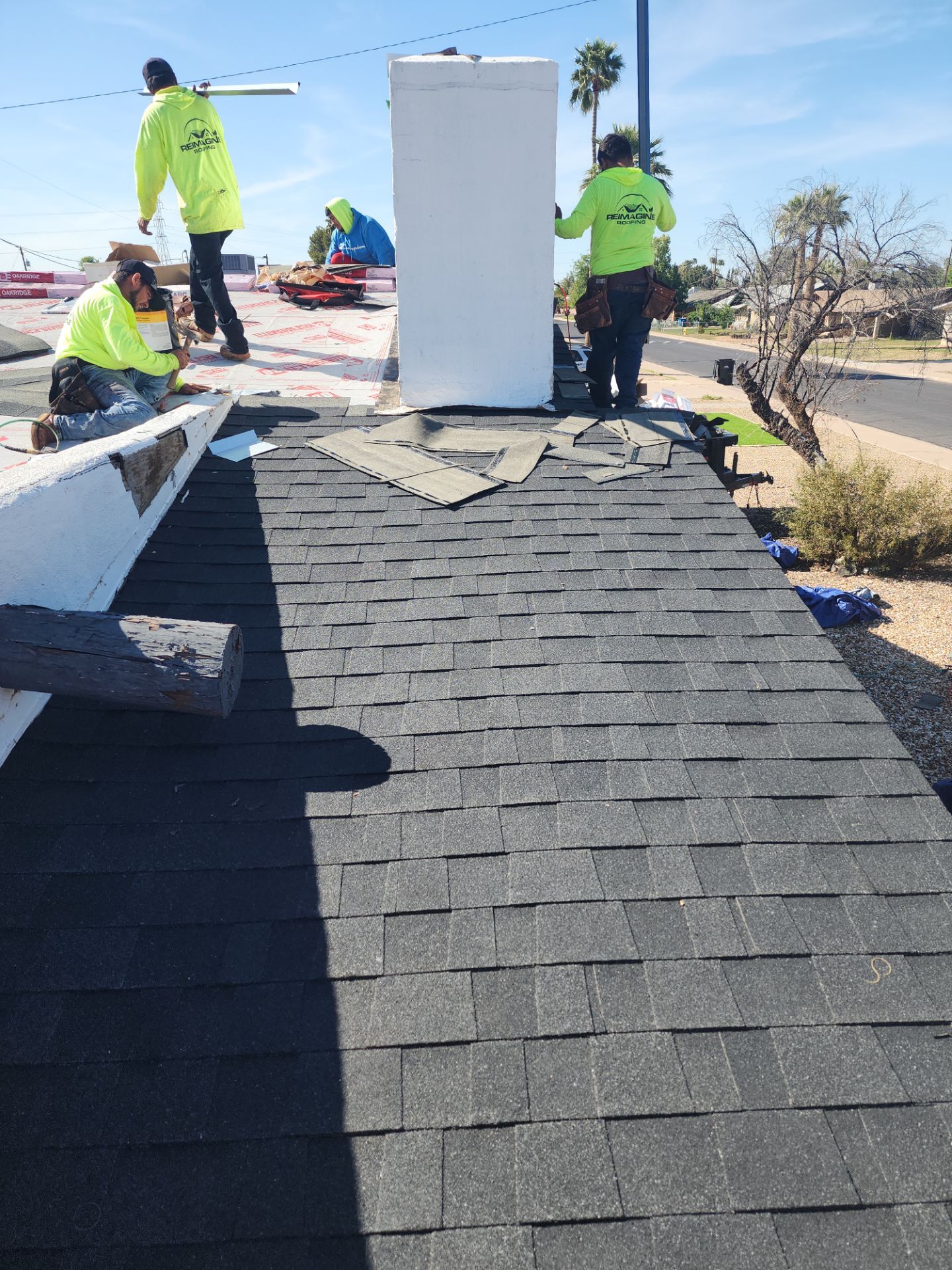 Onyx Black Shingles by Reimagine Roofing