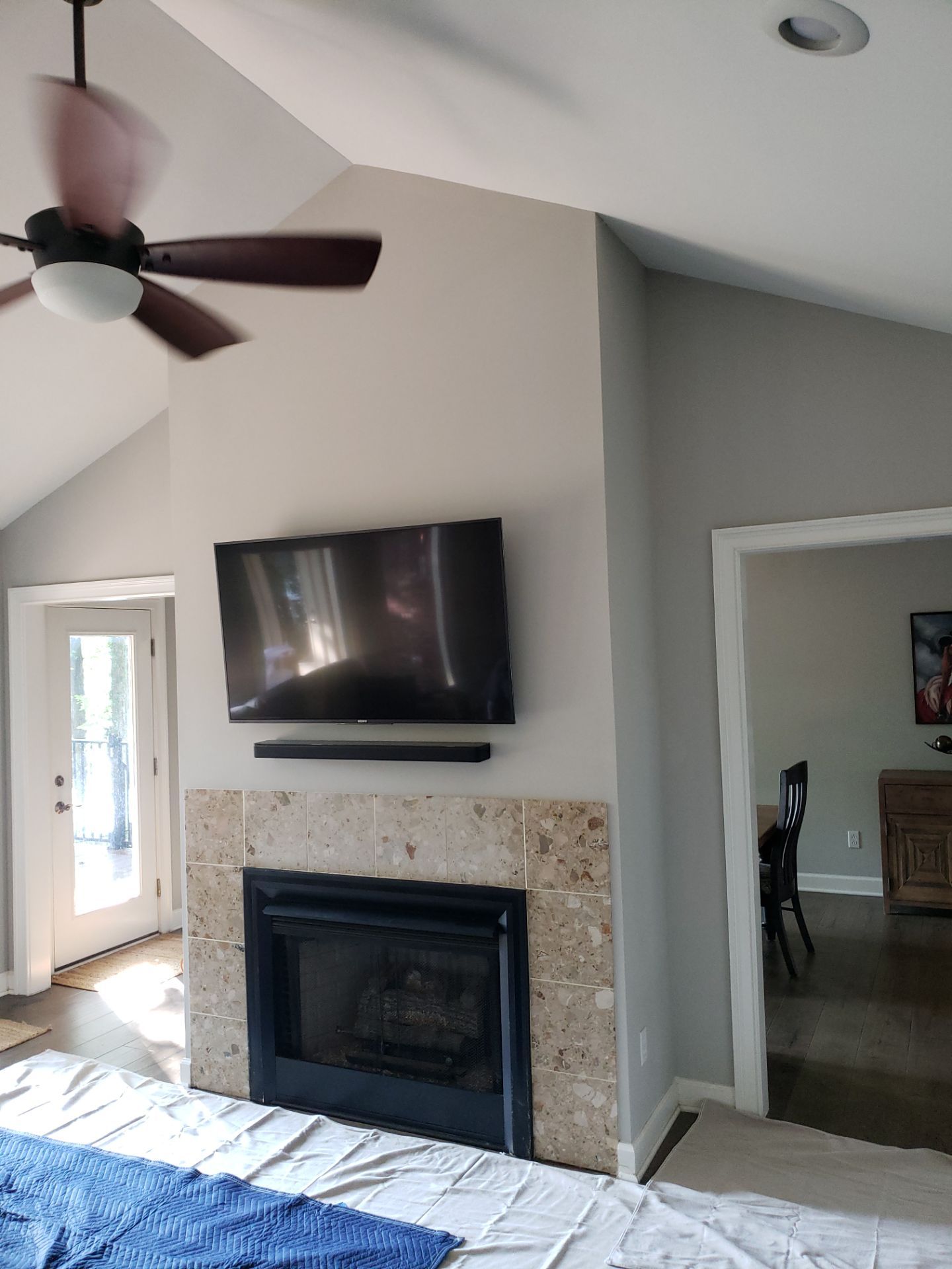 A Fireplace Transformation That's Staggering! by A Step Above Handy LLC