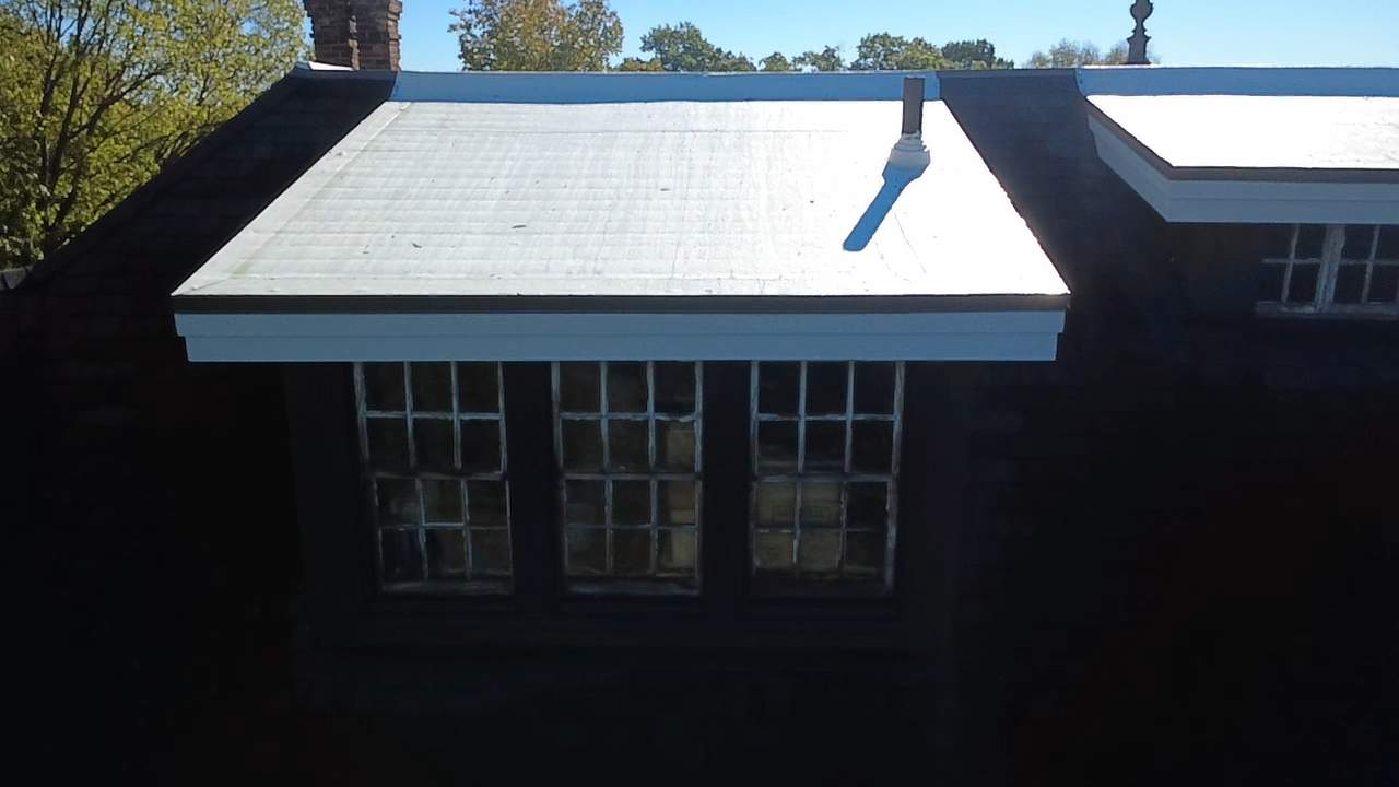 Middletown Mansion Restoration Project - Low Slope Roof by Level Up Roofing and Restoration Services LLC