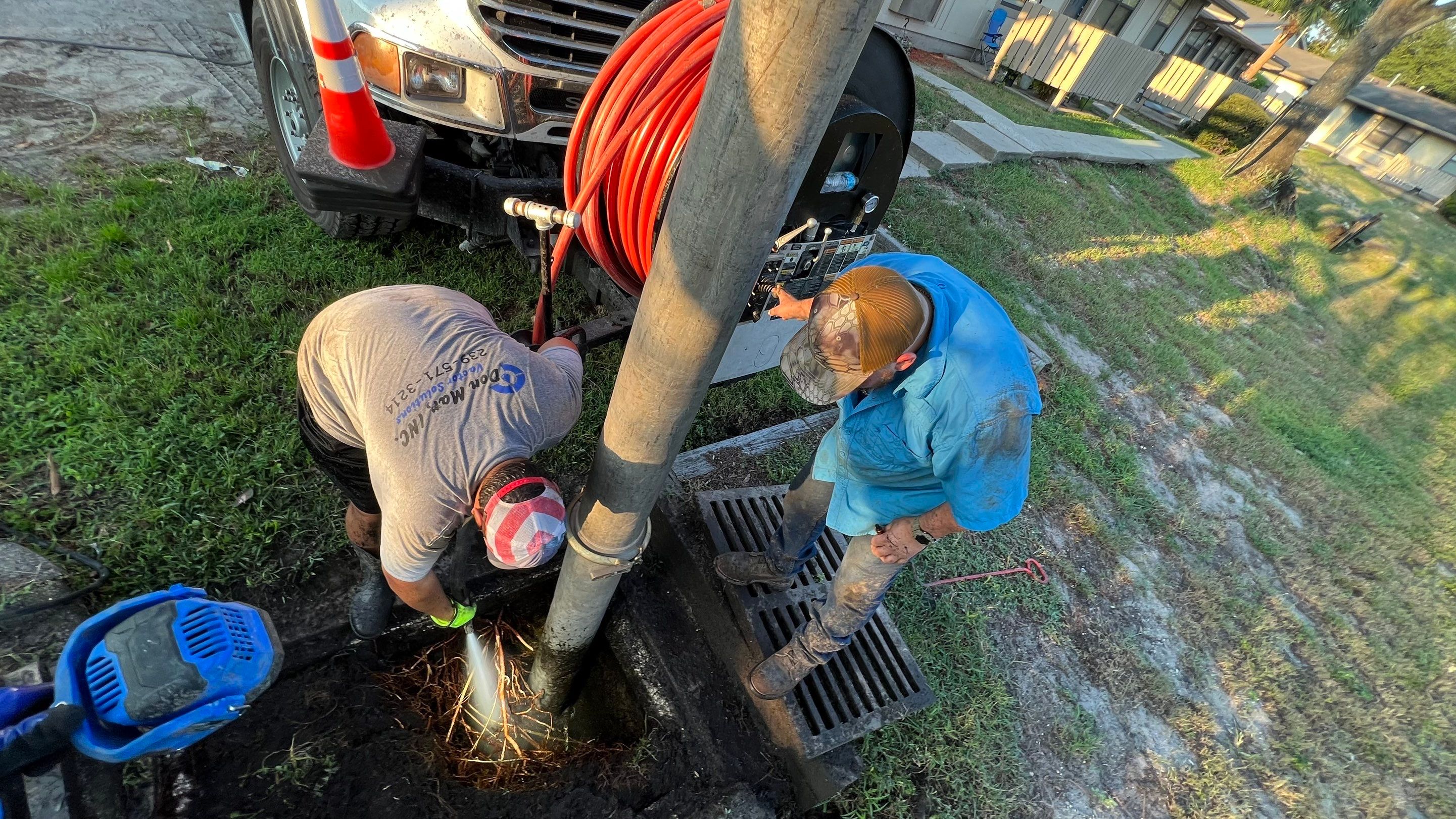 Apartment Complex Storm Water System Cleaning and Maintenance by Don Mar, Inc. Storm Water Solutions