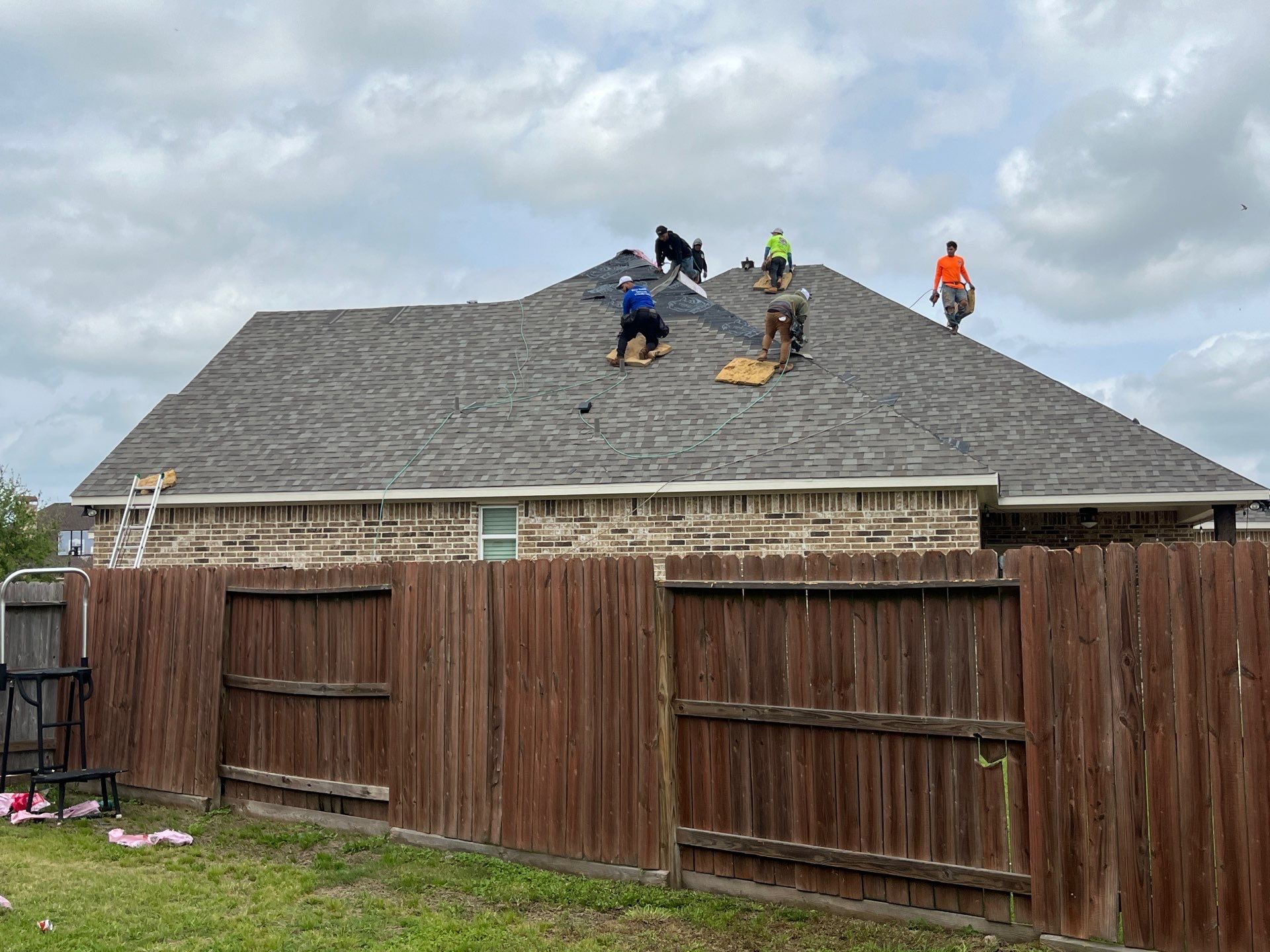 Hail Damage using Owen's Corning Duration (Lifetime) Shingles by Roof Repair Company