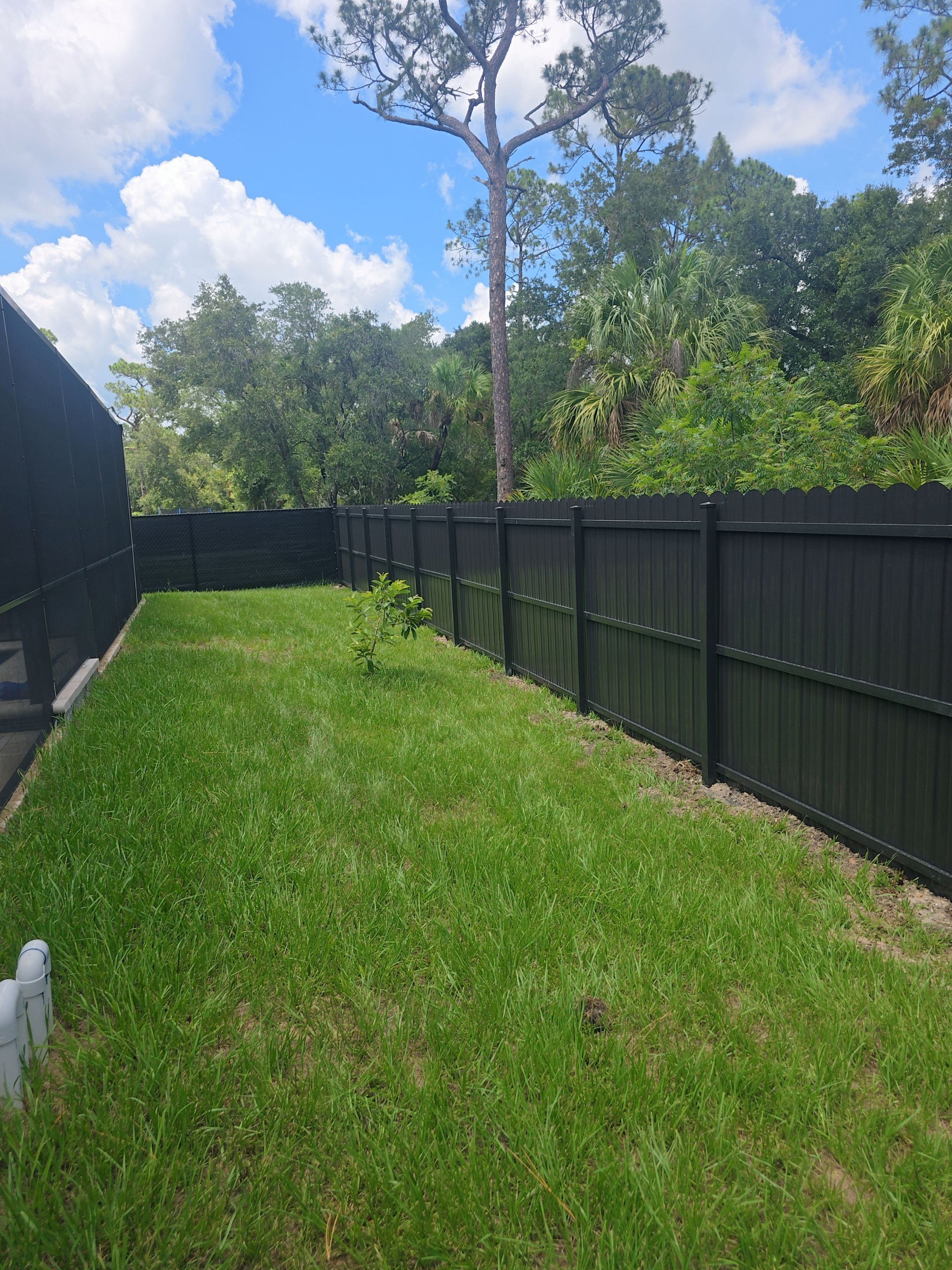 Black Durafence - Privacy Metal Fence Installation in Port Charlotte by True Fence LLC
