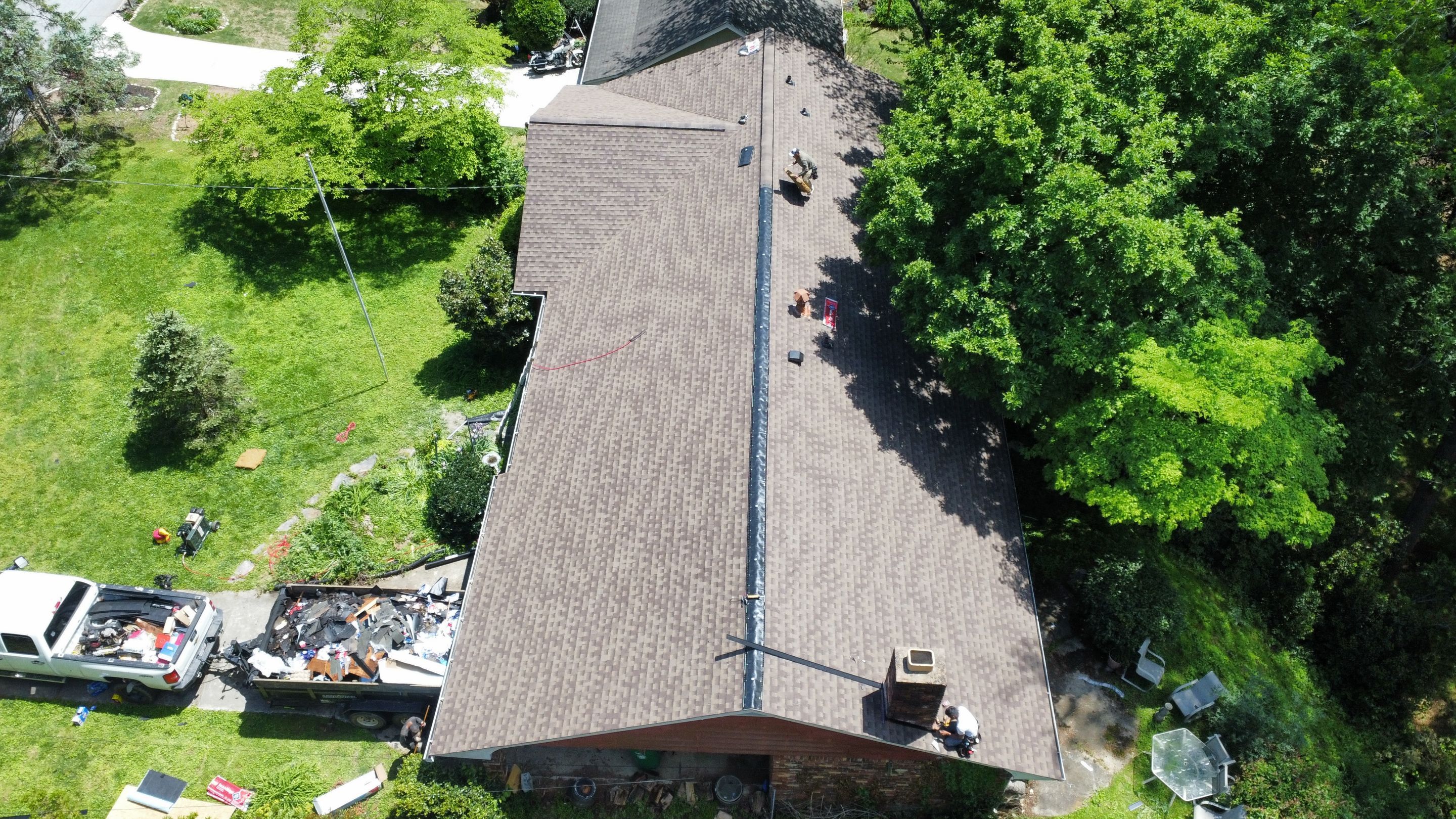 Decatur, GA Roof Replacement GAF Timberline HDZ Barkwood by Reset Roofing