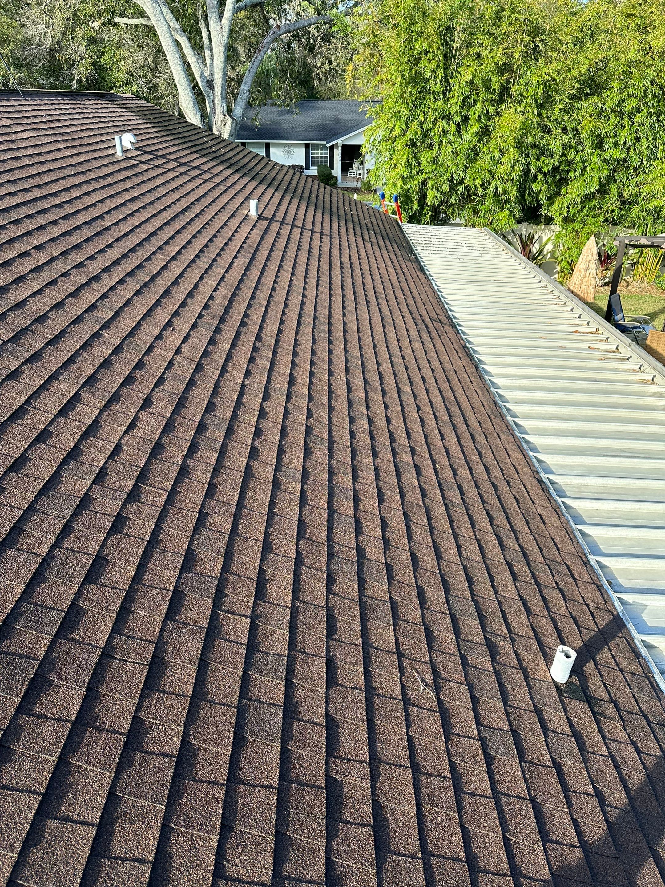 Roof Cleaning Service & Travertine Paver Cleaning by Sunshine AquaWash