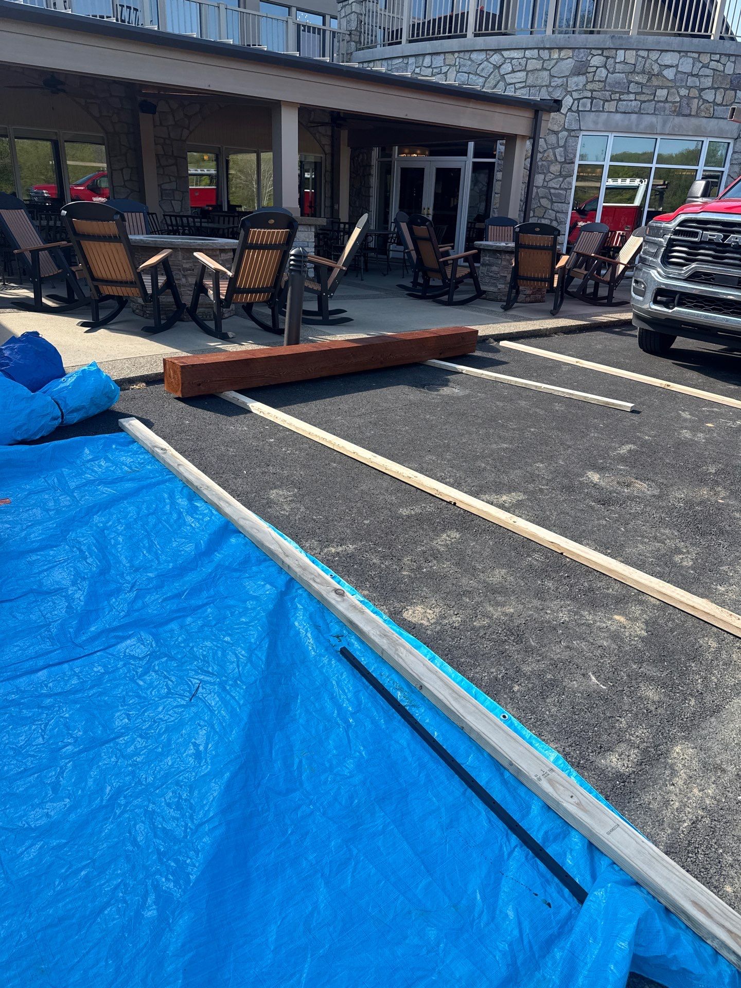 Custom Timber Pergola and Polycarbonate Roof Installation in Canonsburg by Cousins Roofing Siding & Decks