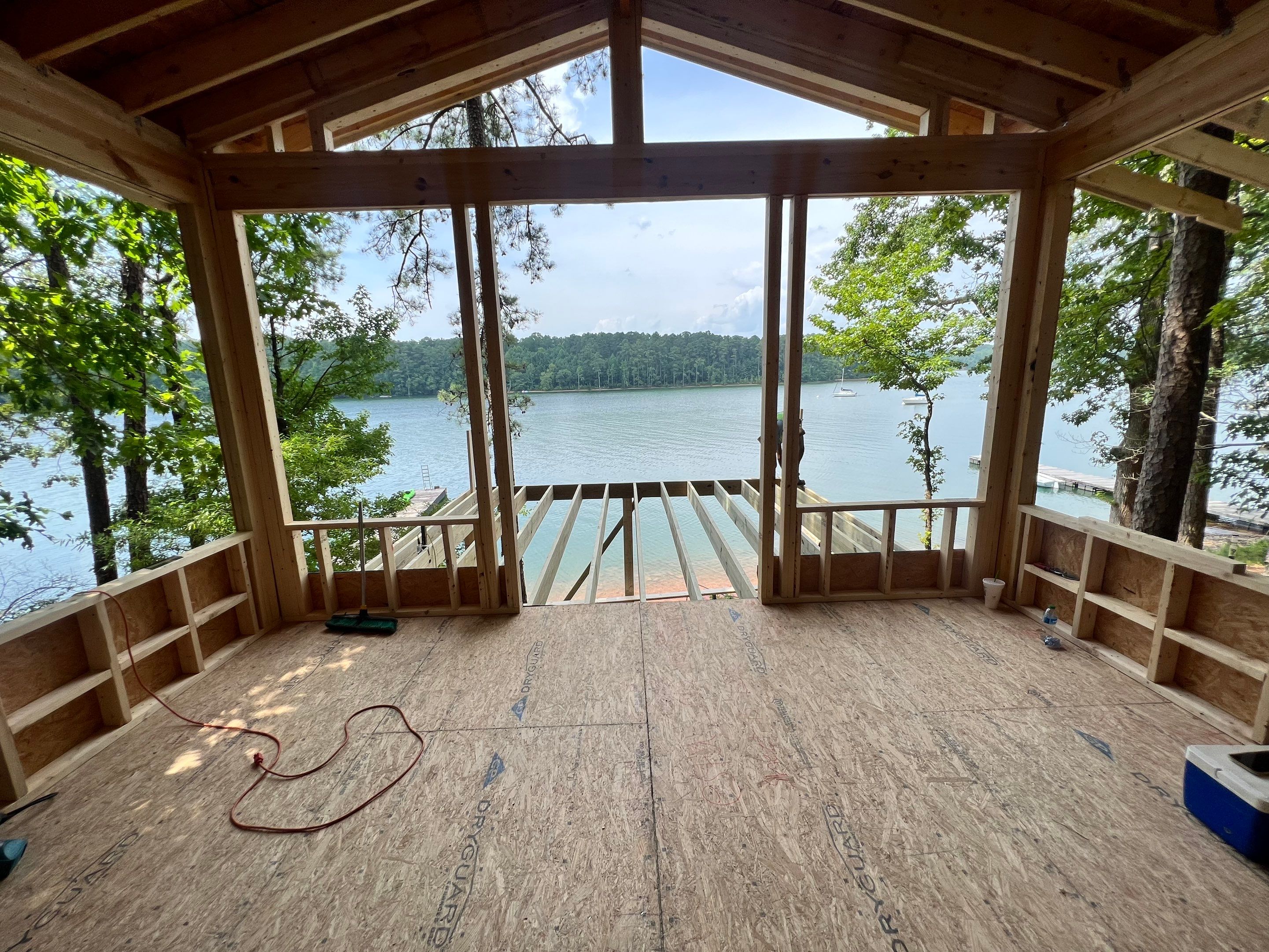 Lakefront Room Addition and Custom Deck Build in Acworth by Swift Home Renovations 