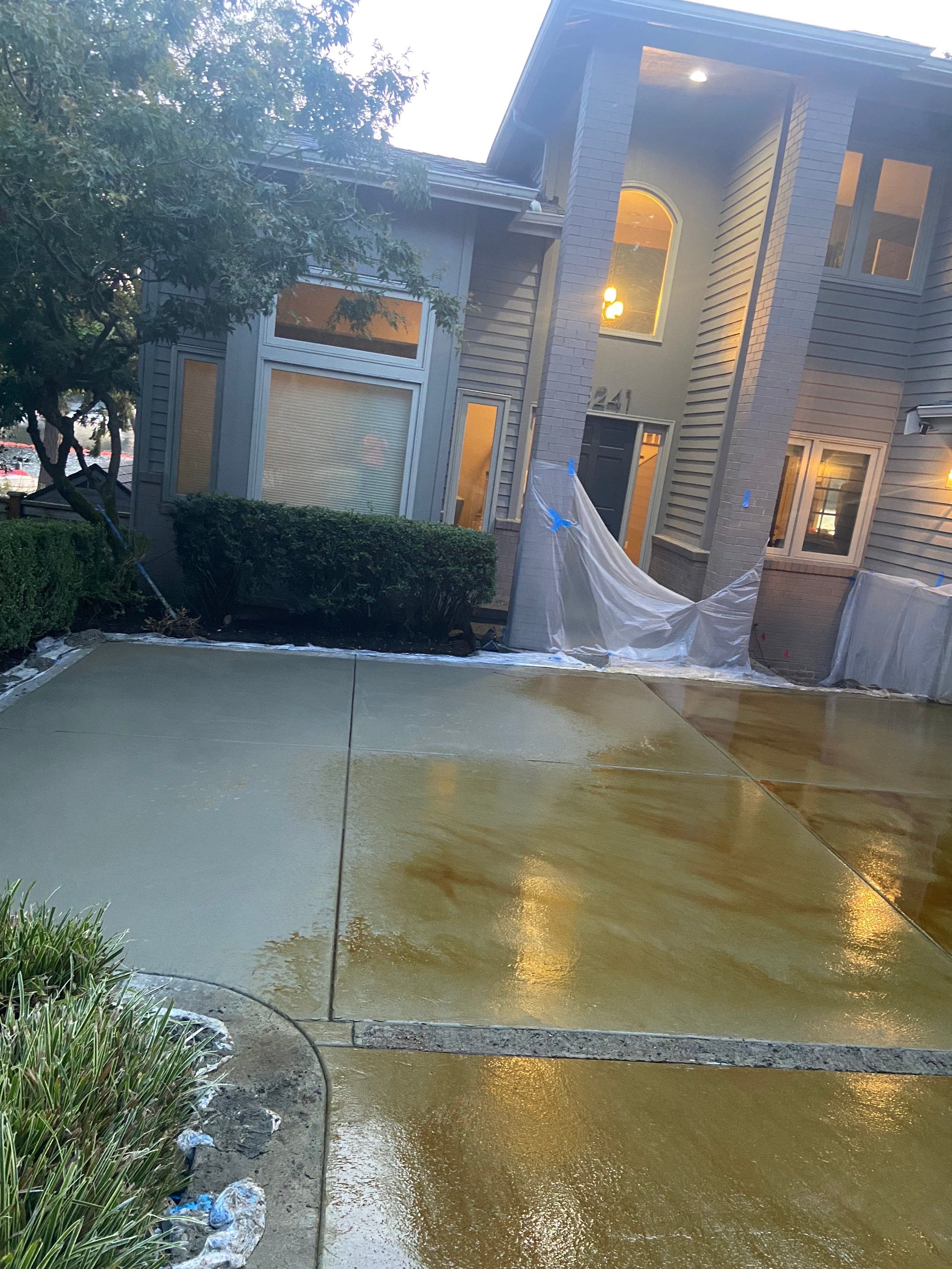 Eggers | Aggregate Finish Driveway, Concrete Project  by Jireh Asphalt & Concrete Inc 