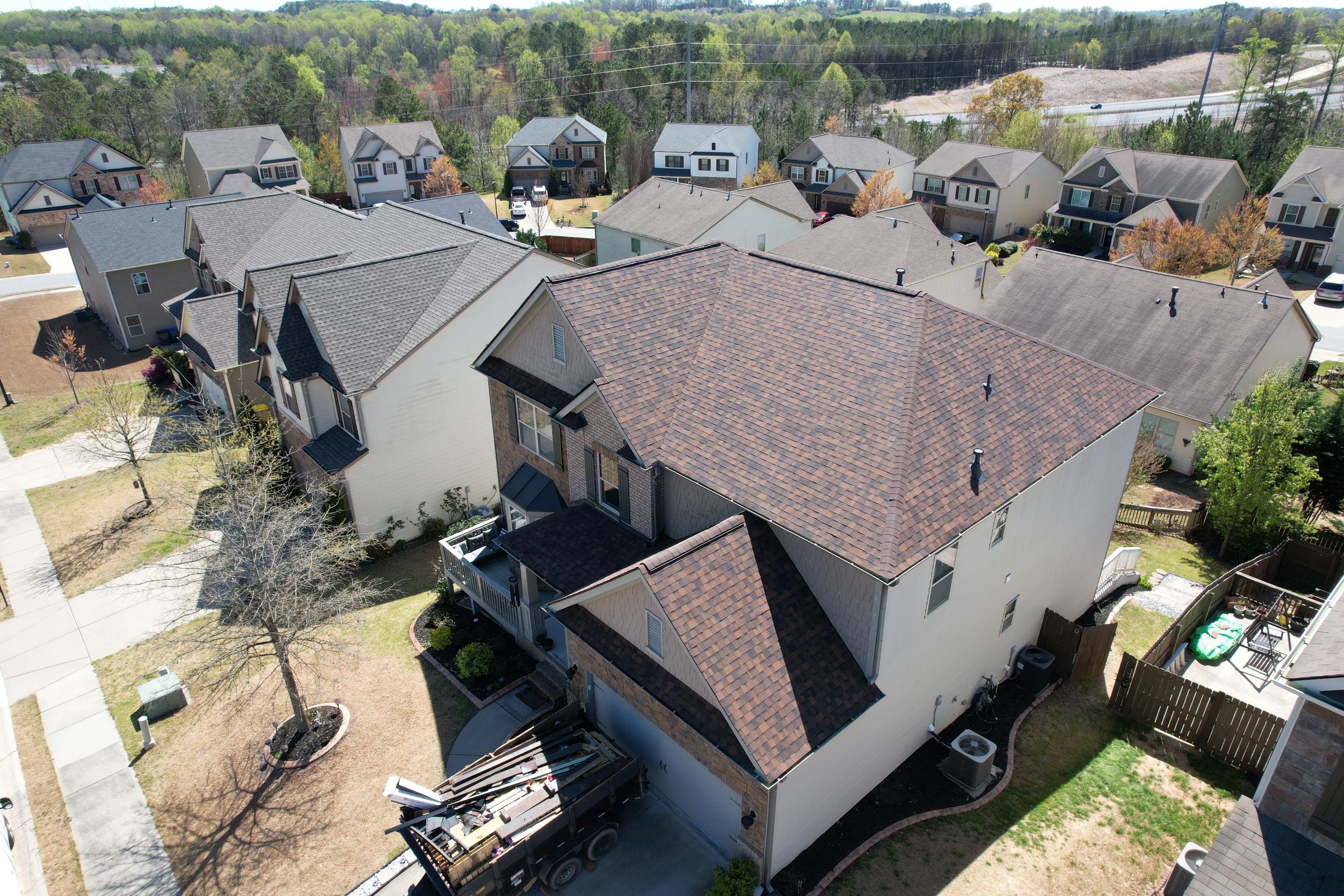 Residential Roofing Installation using Owens Corning by Inspector Roofing and Restoration