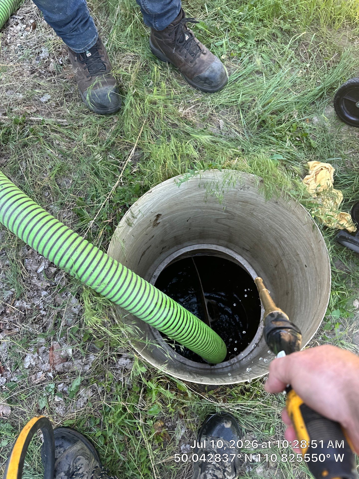 Septic System Upgrade, Repair and Drain Field Cleaning in Cypress County by Septic Medic Inc.