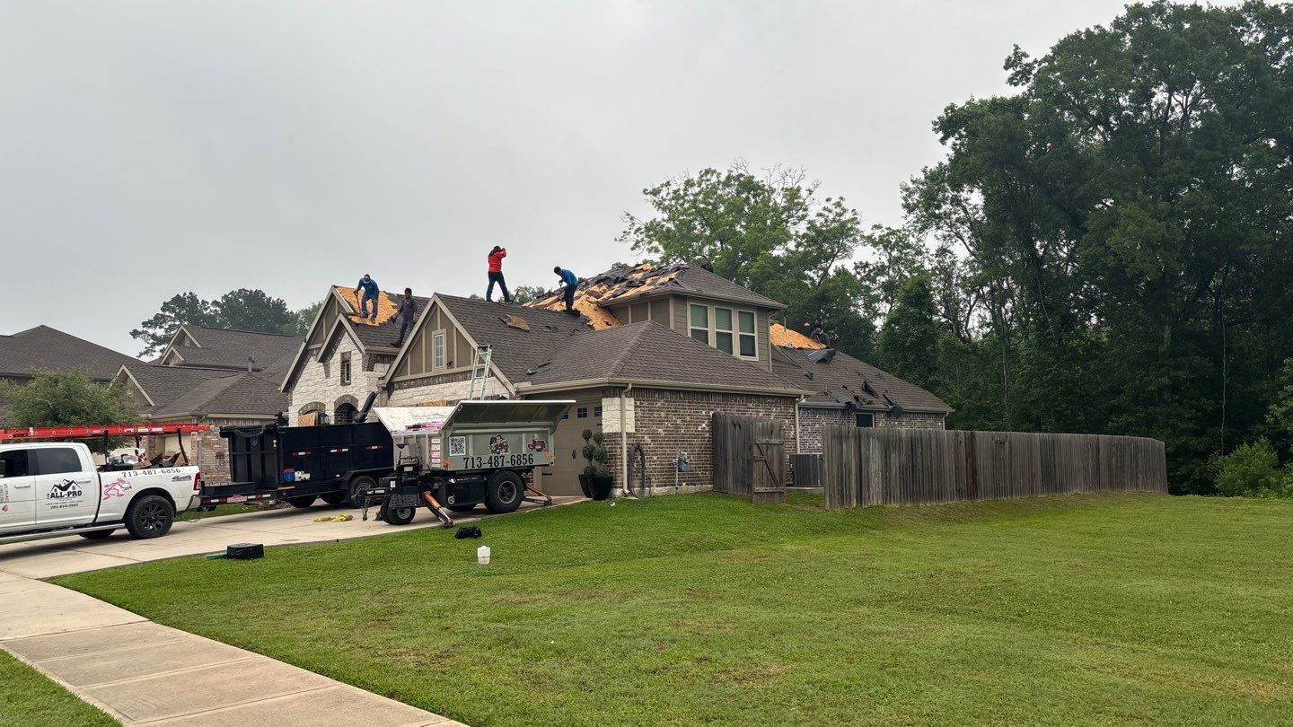 Residential Roofing Installation using Owen's Corning Duration (Lifetime) Shingles by Roof Repair Company