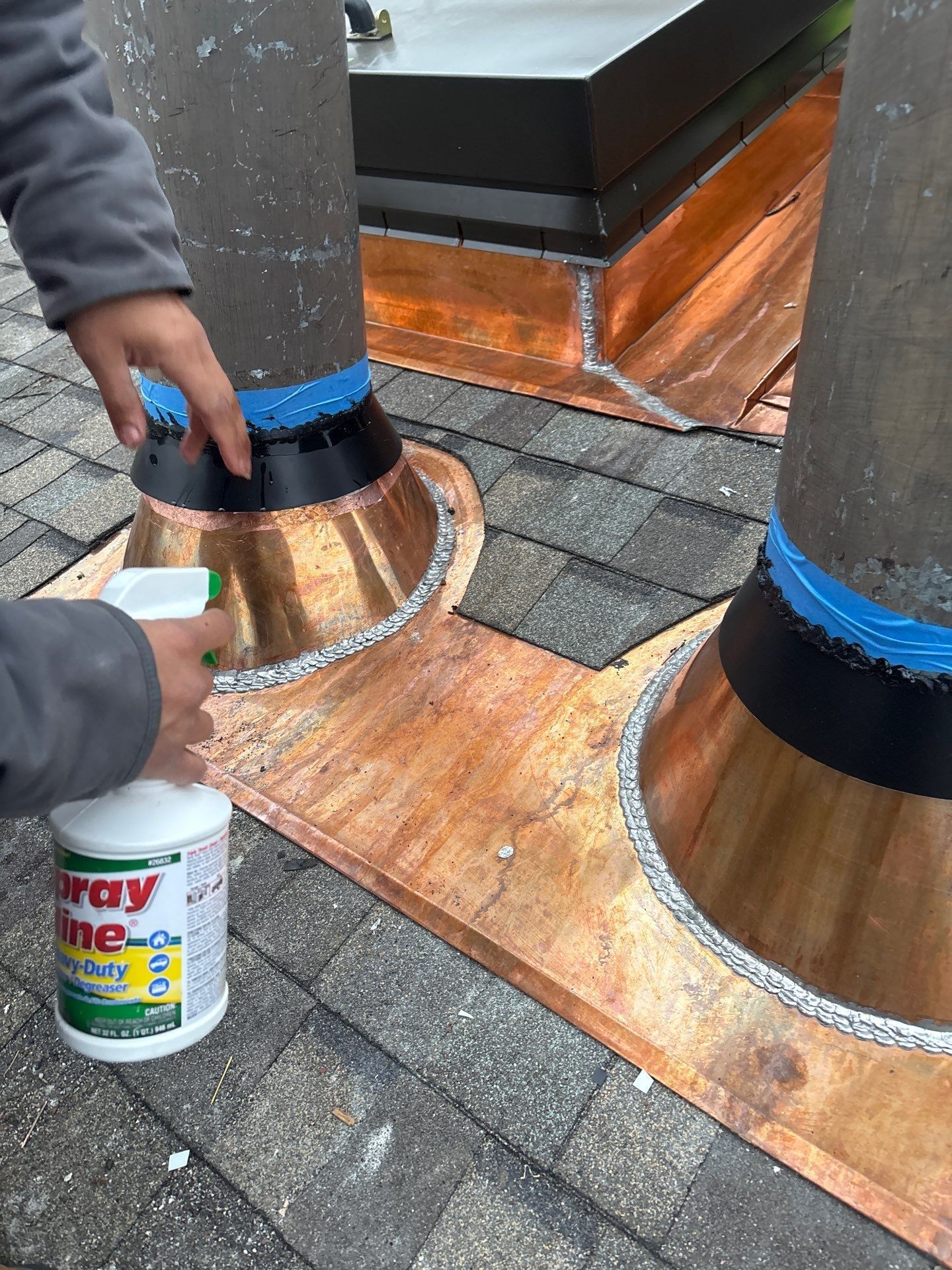 Copper Work - Cabot Estates Condos - Jamaica Plains, MA  by Rinaldi Roofing 