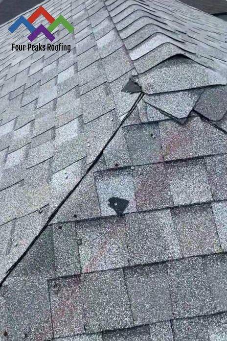 Storm Damage Roof Repair by Four Peaks Roofing