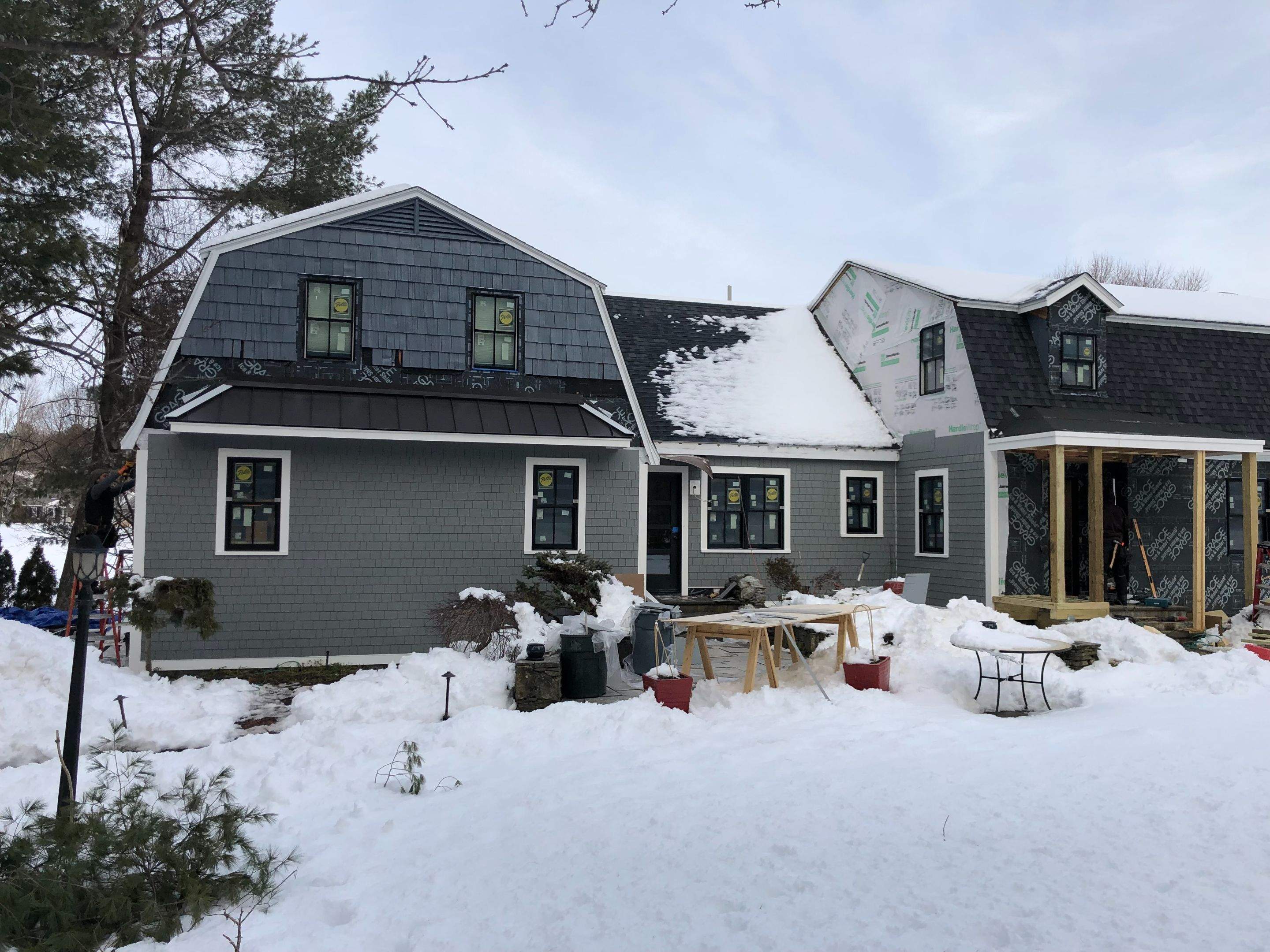 Siding Installation using James Hardie by UBrothers Construction