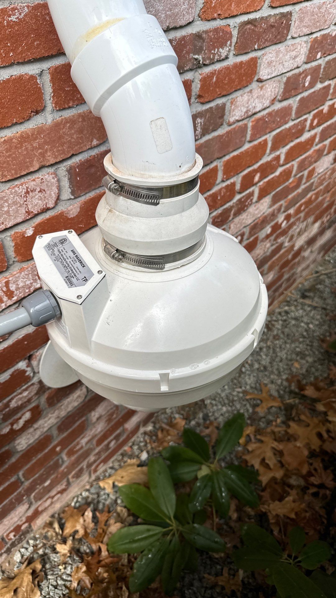 Radon Fan Replacement using Festa Maverick Fan by TMS Services