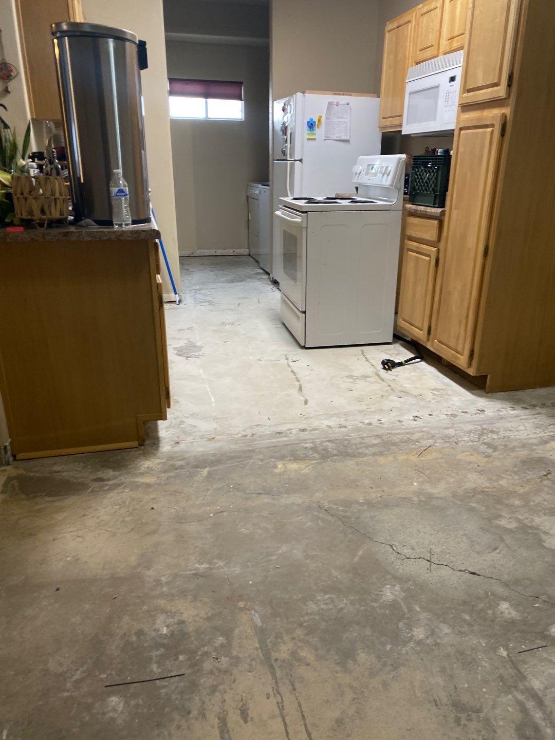 Flood damage renovation by Footprints Floors South Sacramento