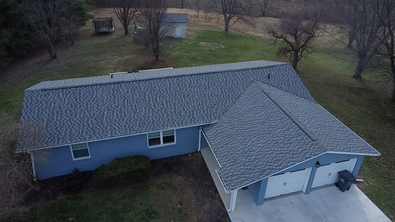 Roof Replacement with GAF Timberline HDZ Shingles in Morning View, KY