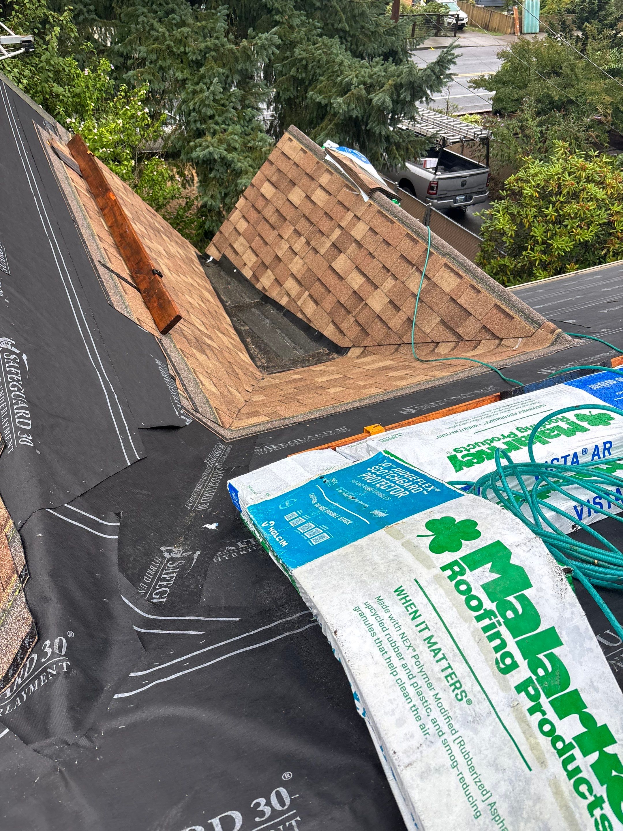 Project in Portland by Tom Leach Roofing