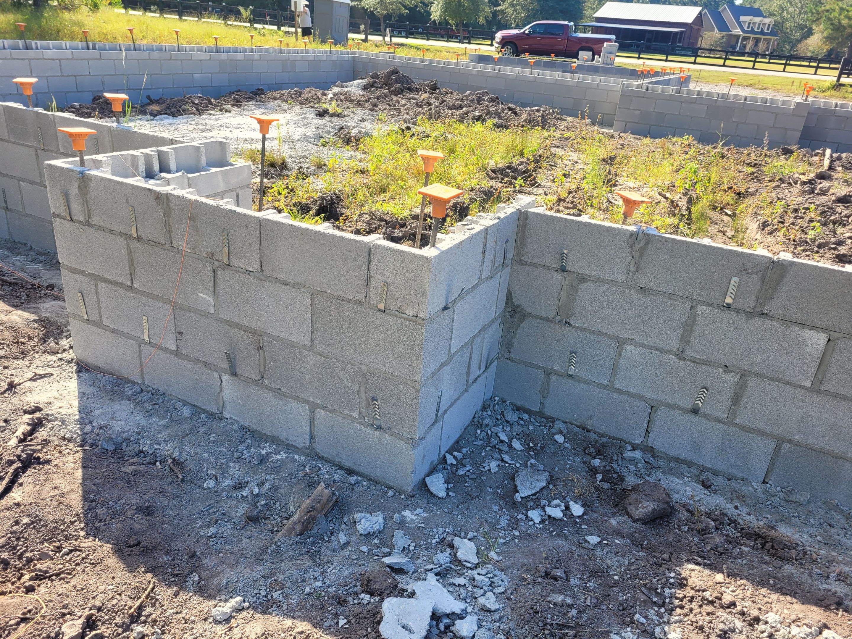 New Home Construction using brick and vertical vinyl by Cornerstone Home Builders, LLC