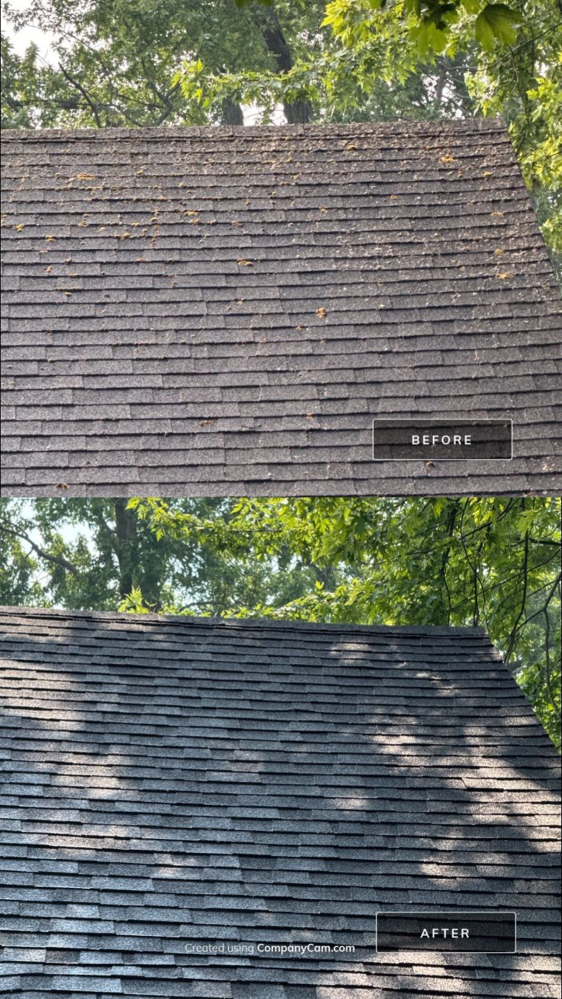 Project in Crystal Lake by Simmons Power & Soft Washing