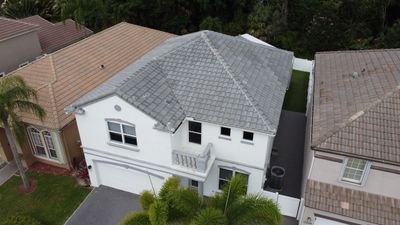 Residential Roofing Installation using Eagle Roofing Tile
