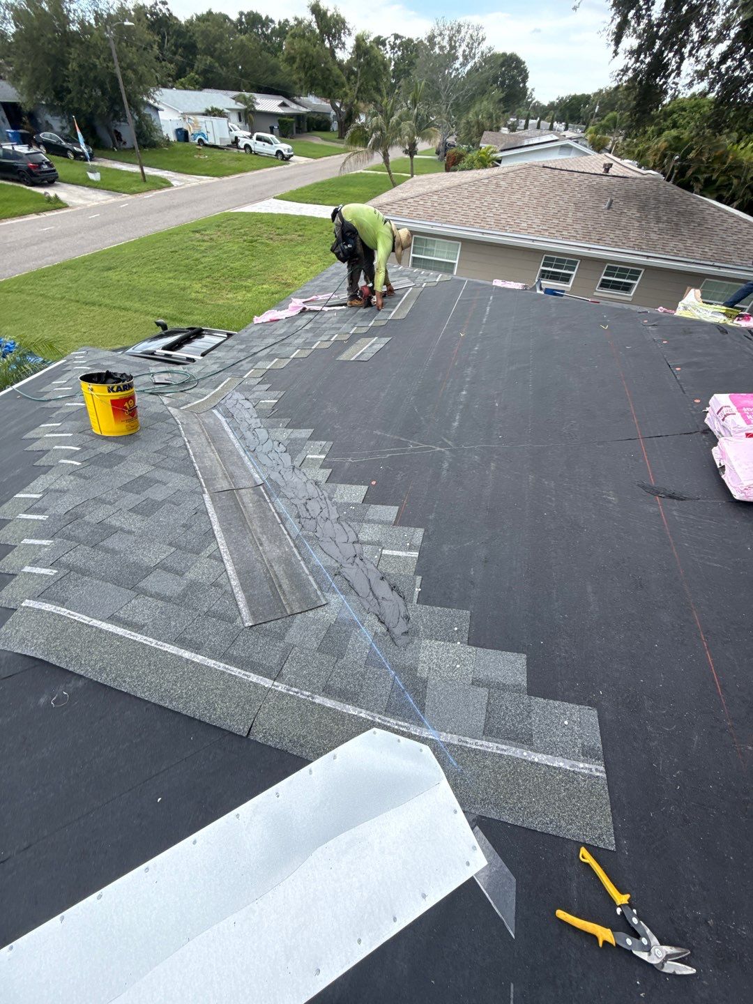 Project in St. Petersburg 33710 by Mitchell Roofing Company LLC 