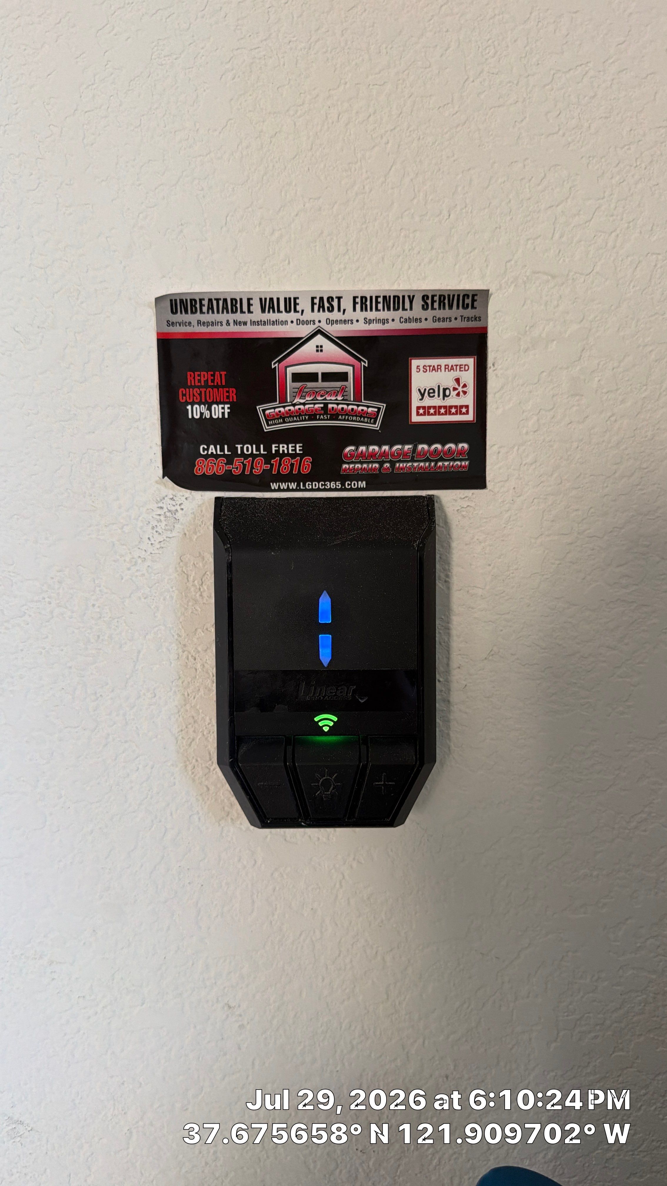 Torsion Spring Replacement and Hardware Upgrade in Pleasanton by Valiant Garage Door