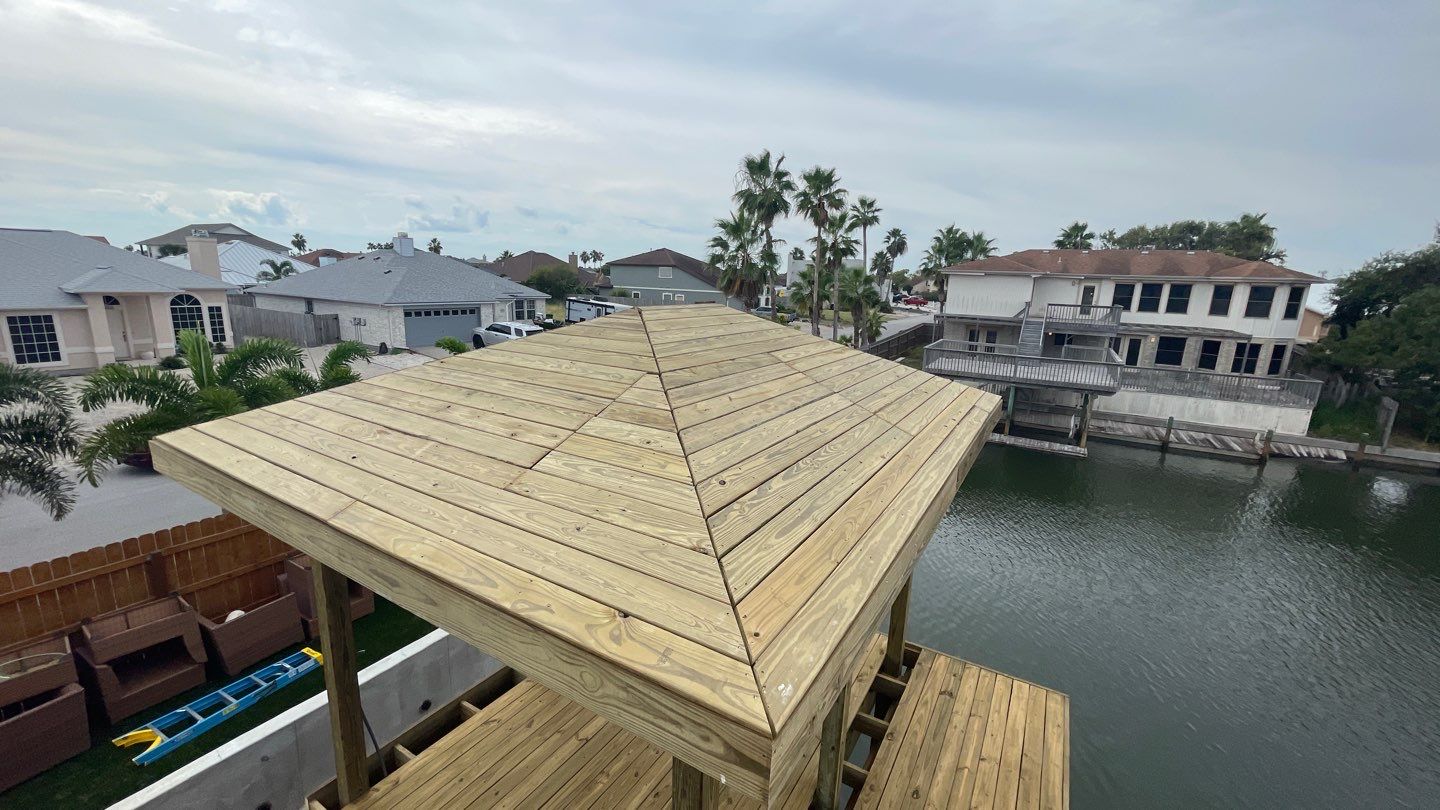 Pergola Roof Installation  by Lighthouse Roofing
