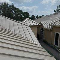24ga 1.5" Snap-Lock Sierra Tan by Total Roofing System The Metal Roof Experts