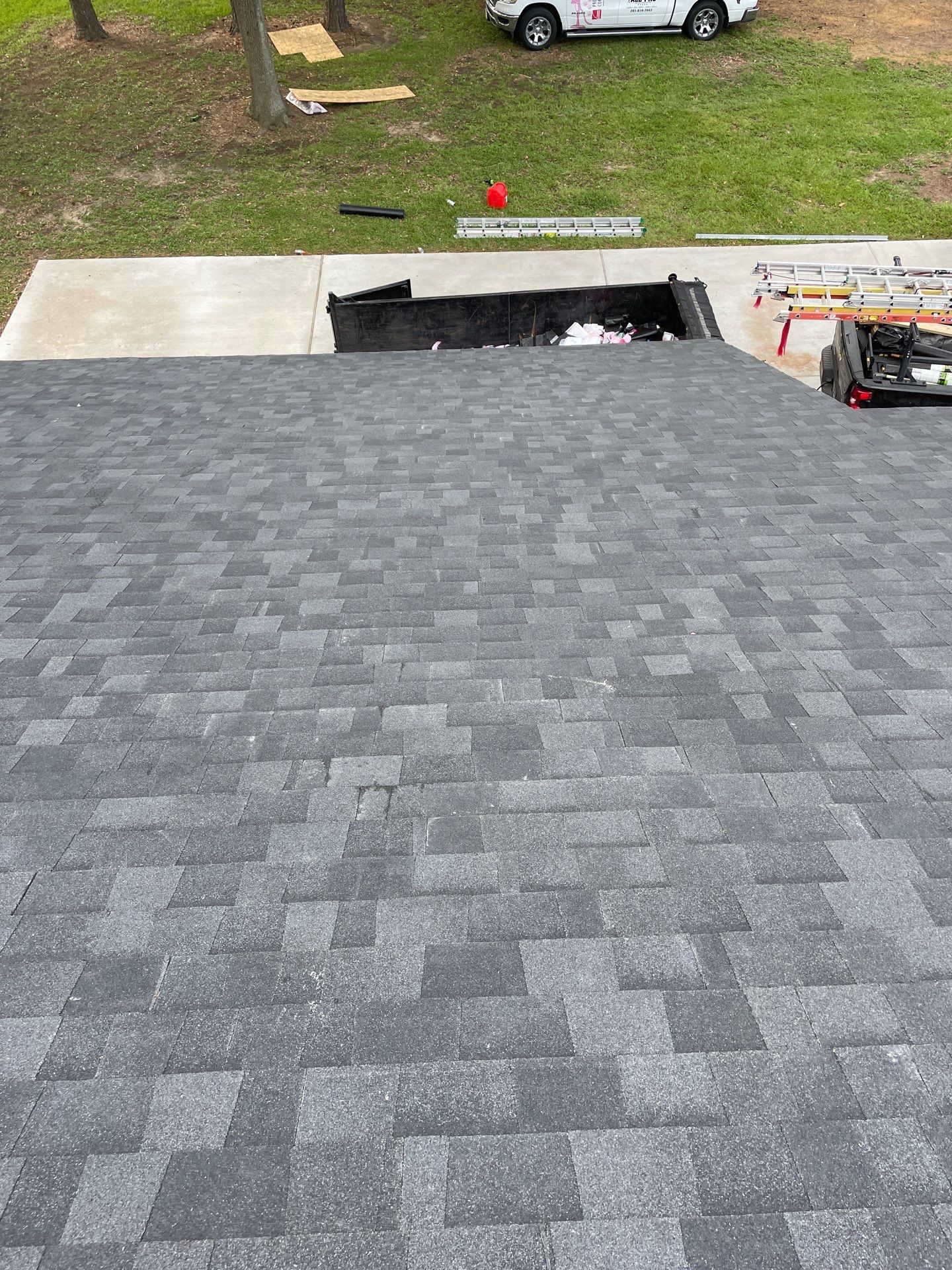 Residential Roofing Installation using Owen's Corning Duration (Lifetime) Shingles by Roof Repair Company