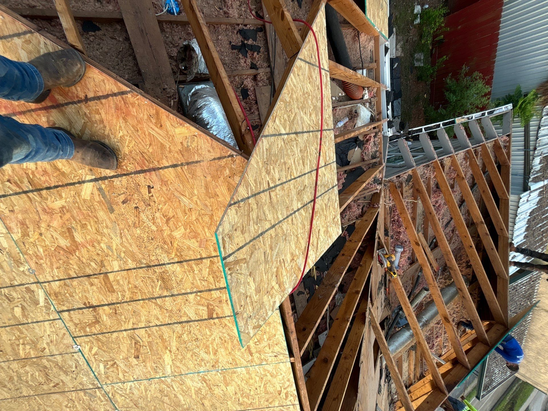 Residential Roofing Installation using Owen's Corning Duration (Lifetime) Shingles by Roof Repair Company
