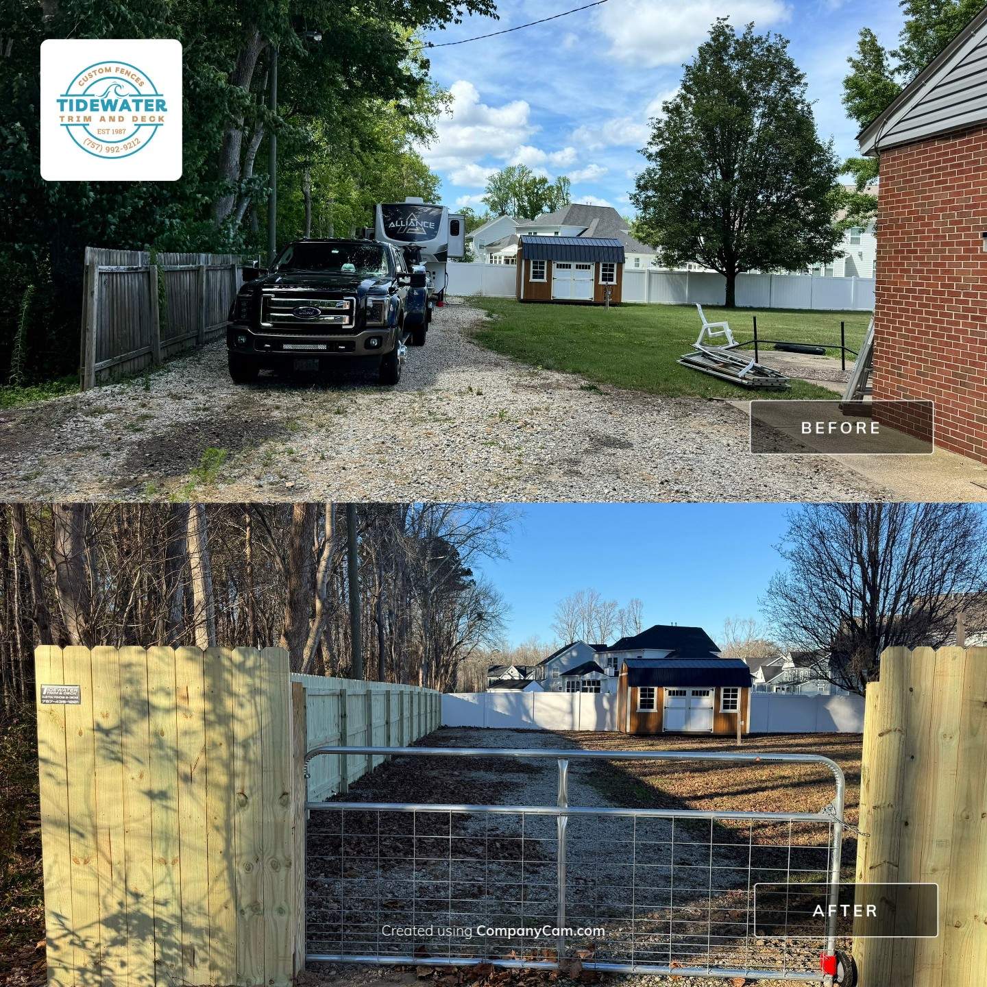 The Timber Touch by Tidewater Fence