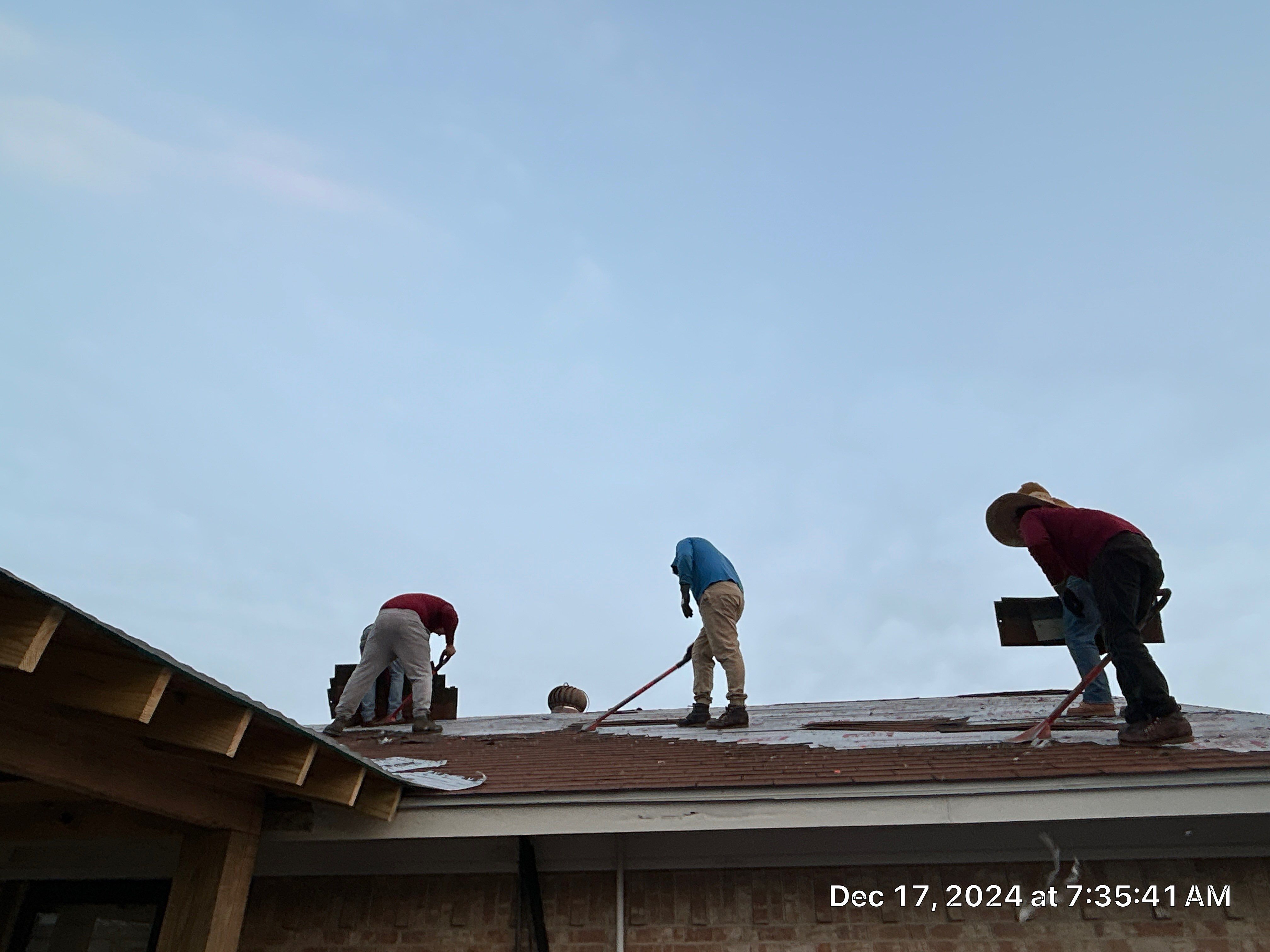 Complete Exterior Renovation: Roof, Custom Porches & Concrete Patio in Garland, TX by road roofing llc