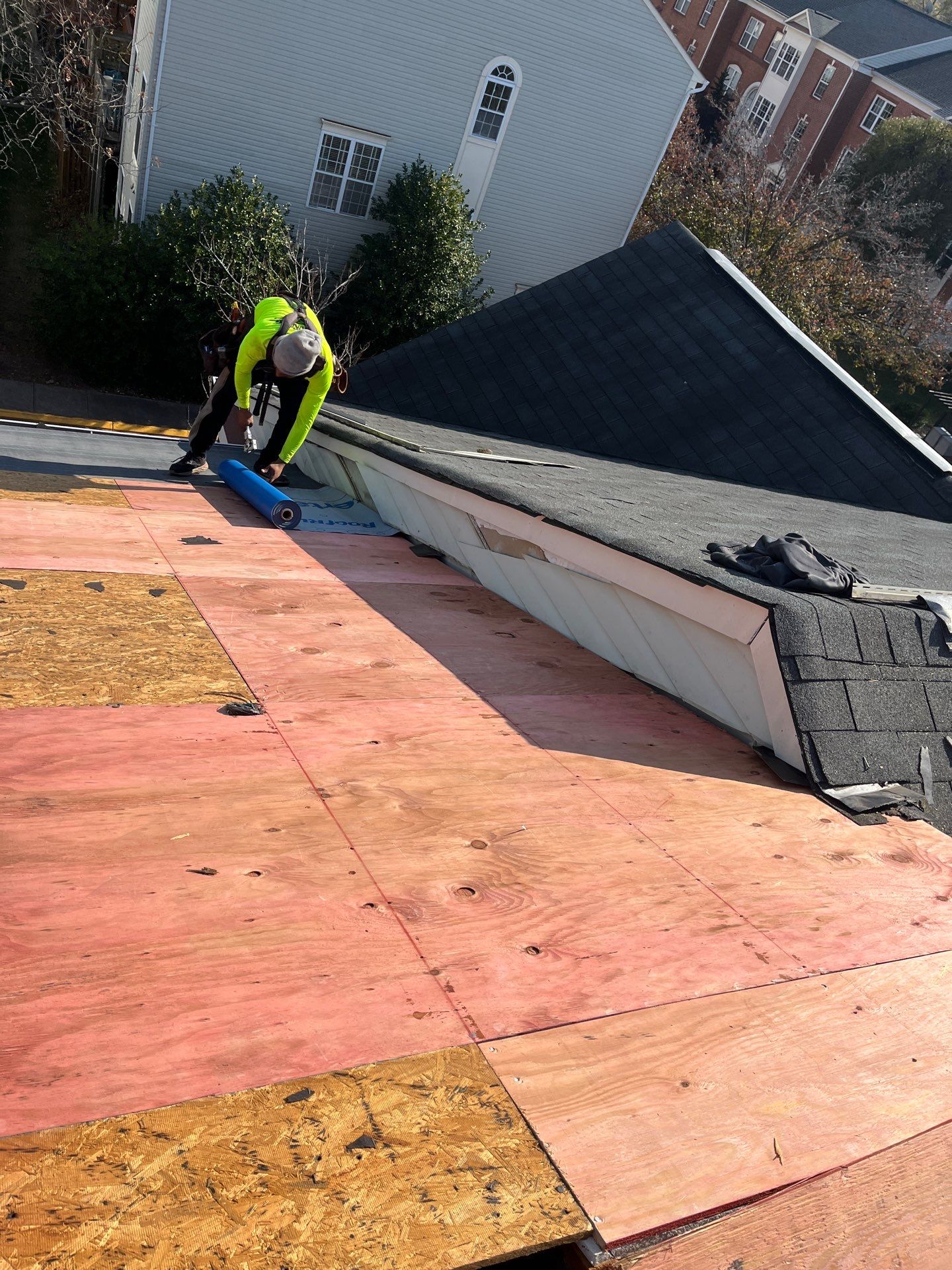 Herndon: Residential Roof Replacement with CertainTeed Landmark Pro in Max Def Moire Black by RM Banning, Inc.