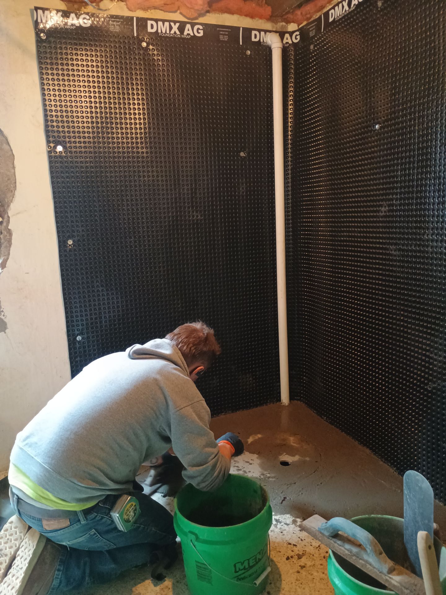 Drain Tile, Sump Pump & Discharge in South Minneapolis by Waterproofing Northeast