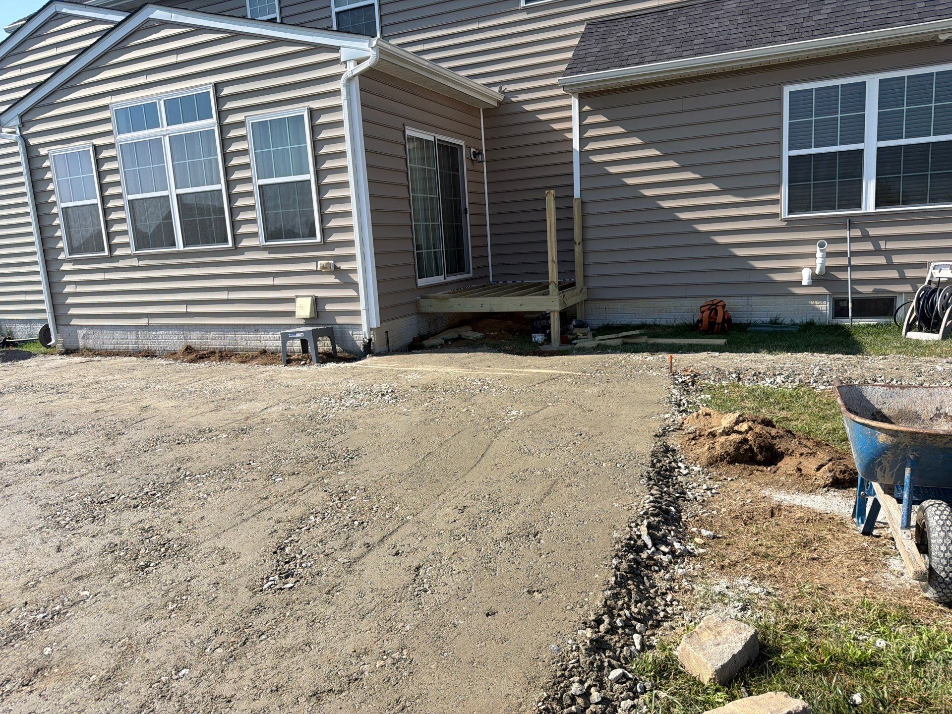 🏡 BELGARD PAVER PATIO WITH DECK STEPS IN MIDDLETOWN, DELAWARE 🔥🧱✨ by Studio G Indoor Spaces & Outdoor Living